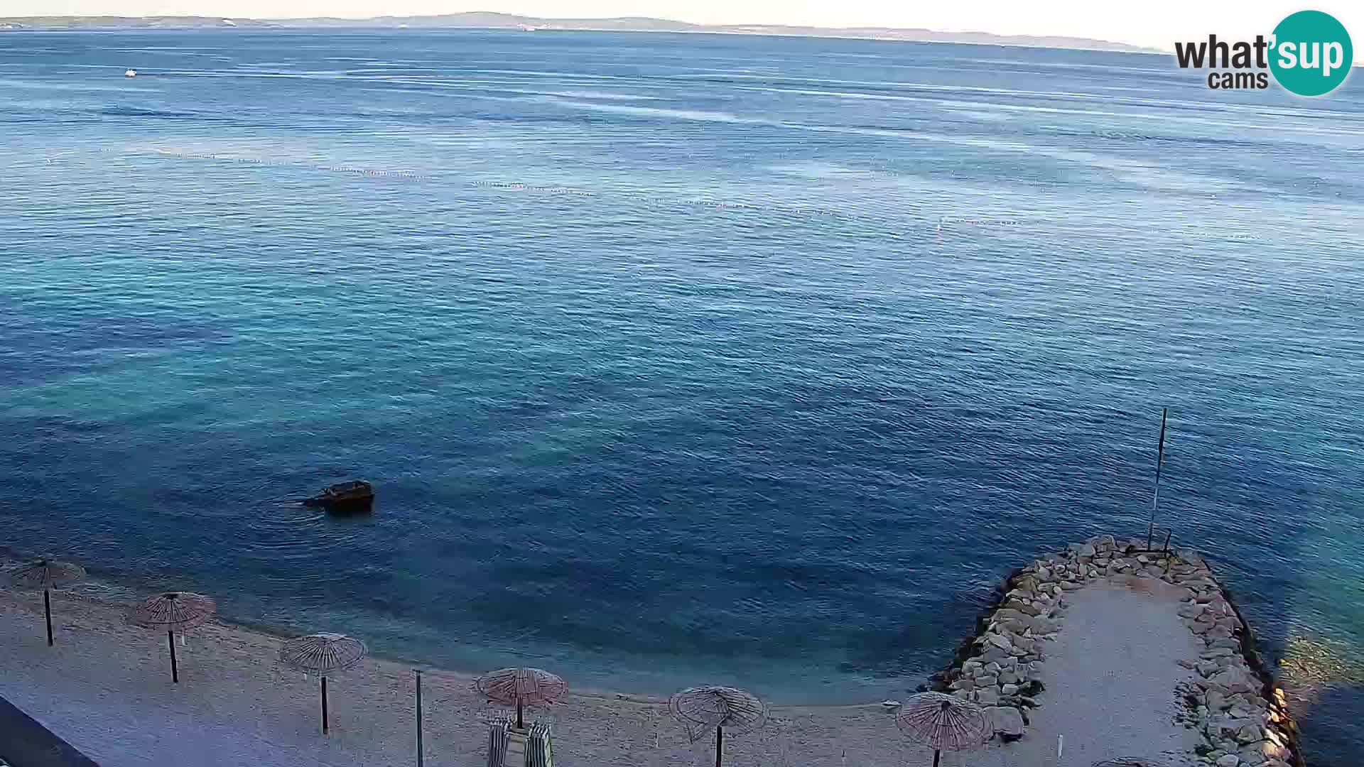 Podstrana Strand Webcam – Liveblick vom Hotel Split