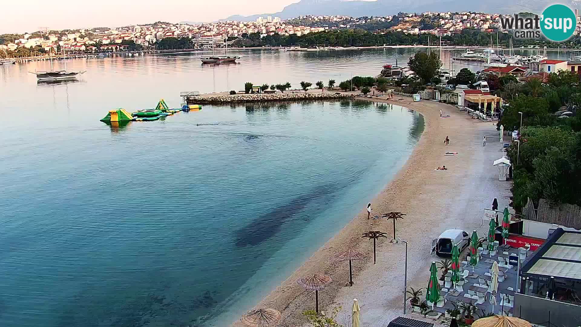 Podstrana Strand Webcam – Liveblick vom Hotel Split