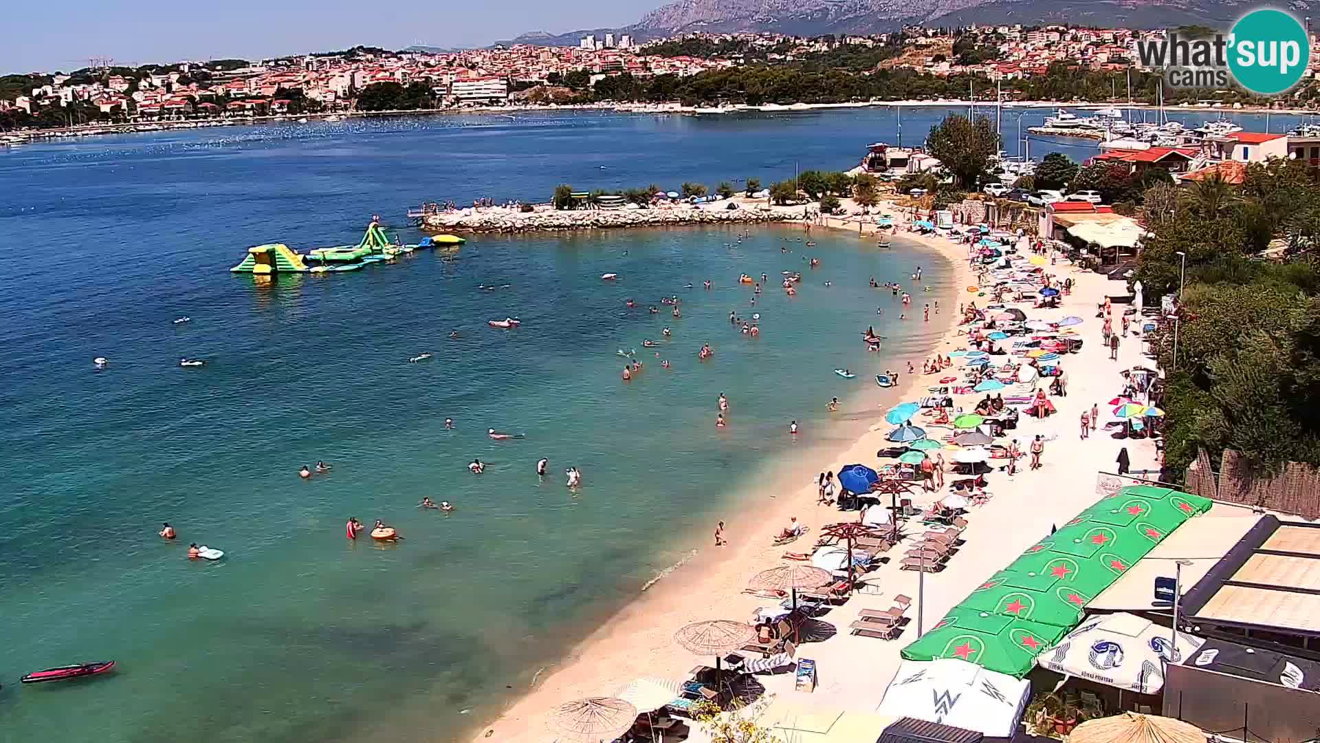 Podstrana Strand Webcam – Liveblick vom Hotel Split