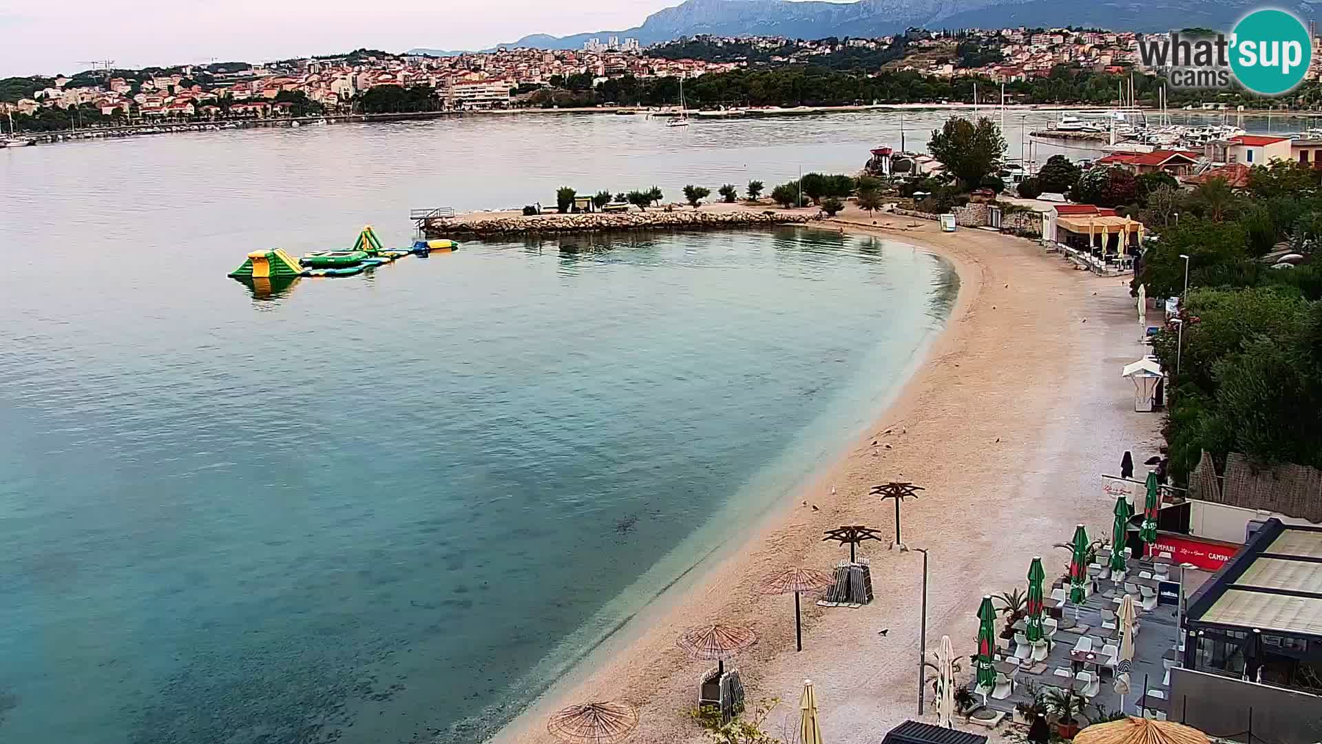 Podstrana Strand Webcam – Liveblick vom Hotel Split