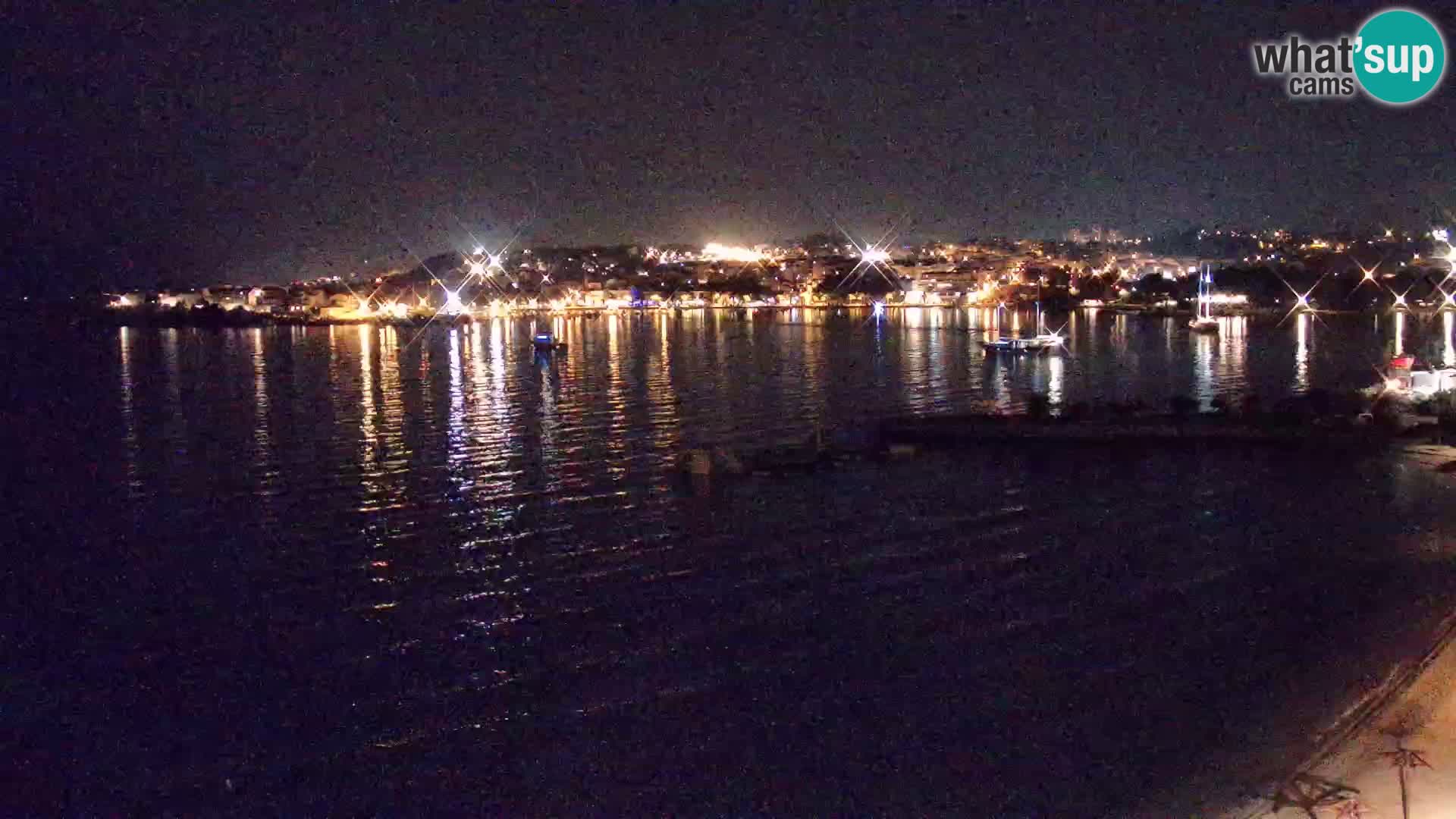 Web kamera Plaža Podstrana – Pogled uživo