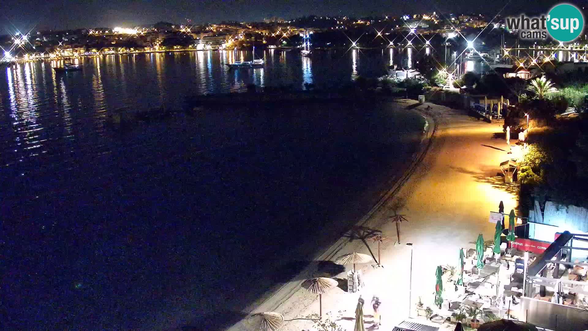 Web kamera Plaža Podstrana – Pogled uživo