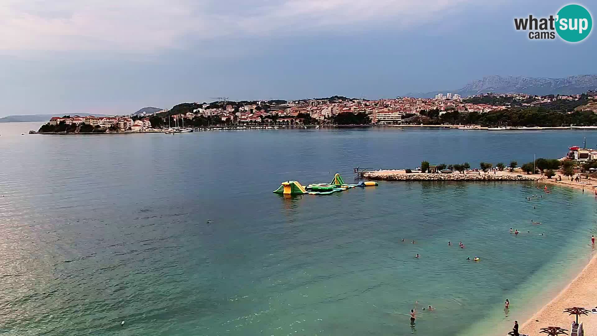 Webcam plage de Podstrana – Vue en direct depuis Hotel Split