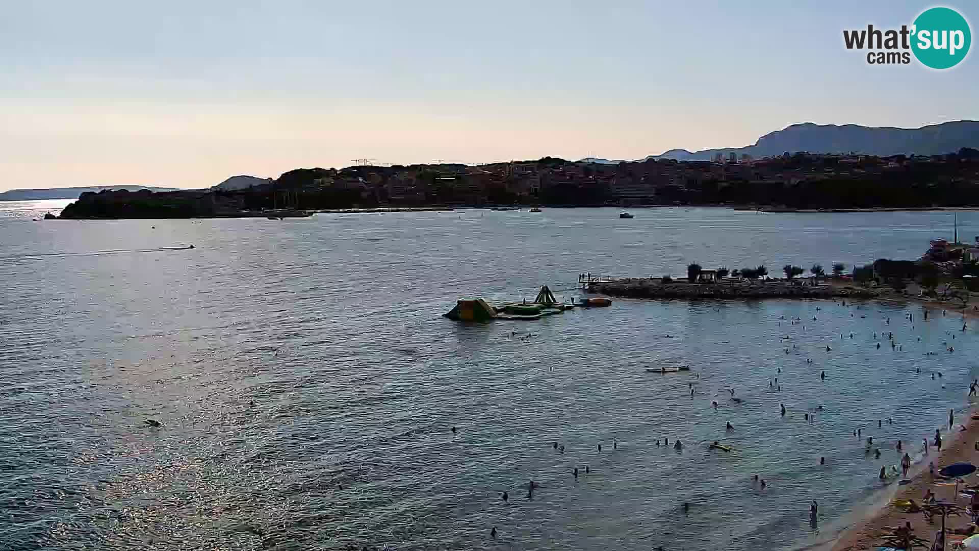 Webcam plage de Podstrana – Vue en direct depuis Hotel Split