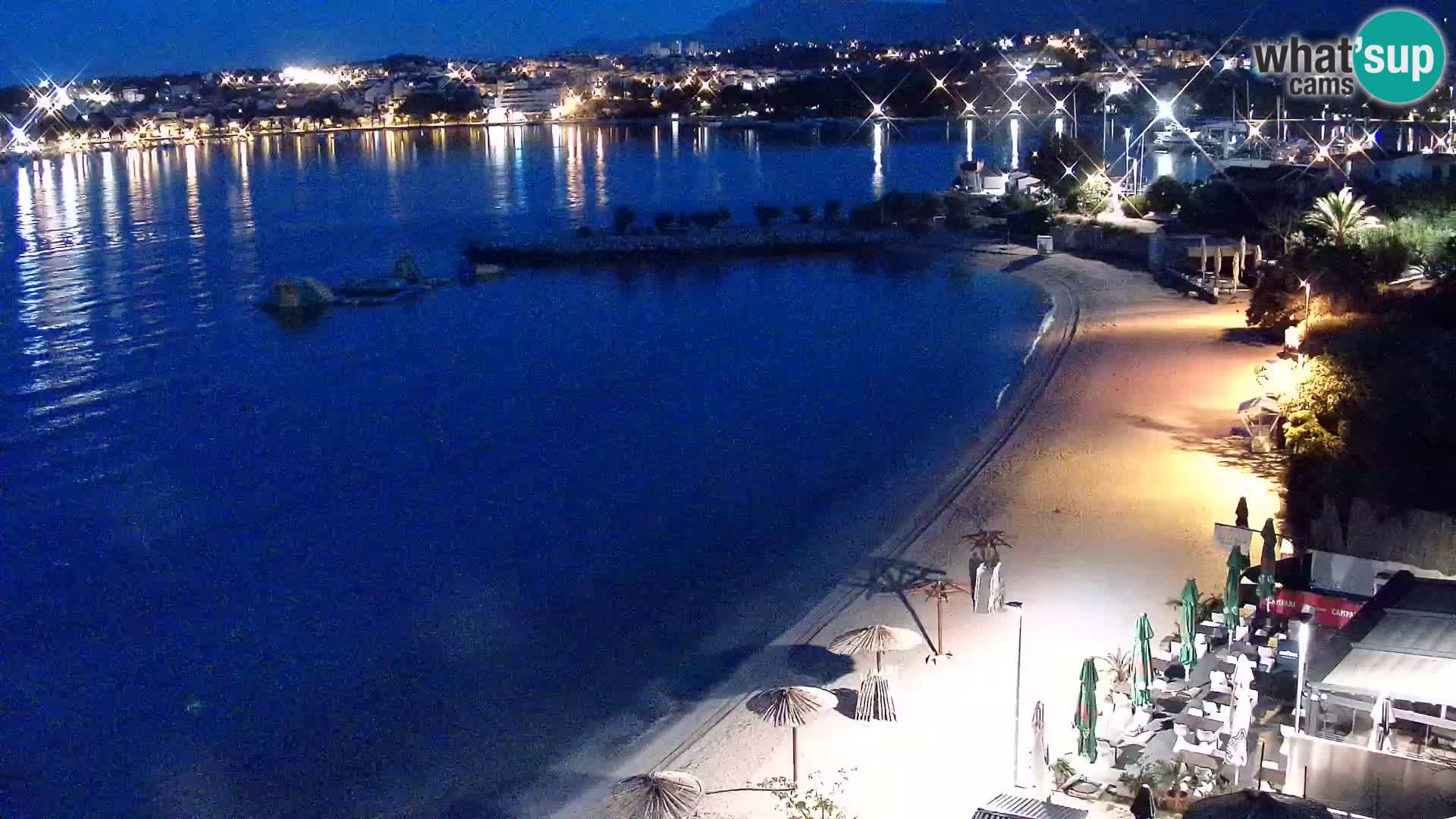 Webcam plage de Podstrana – Vue en direct depuis Hotel Split