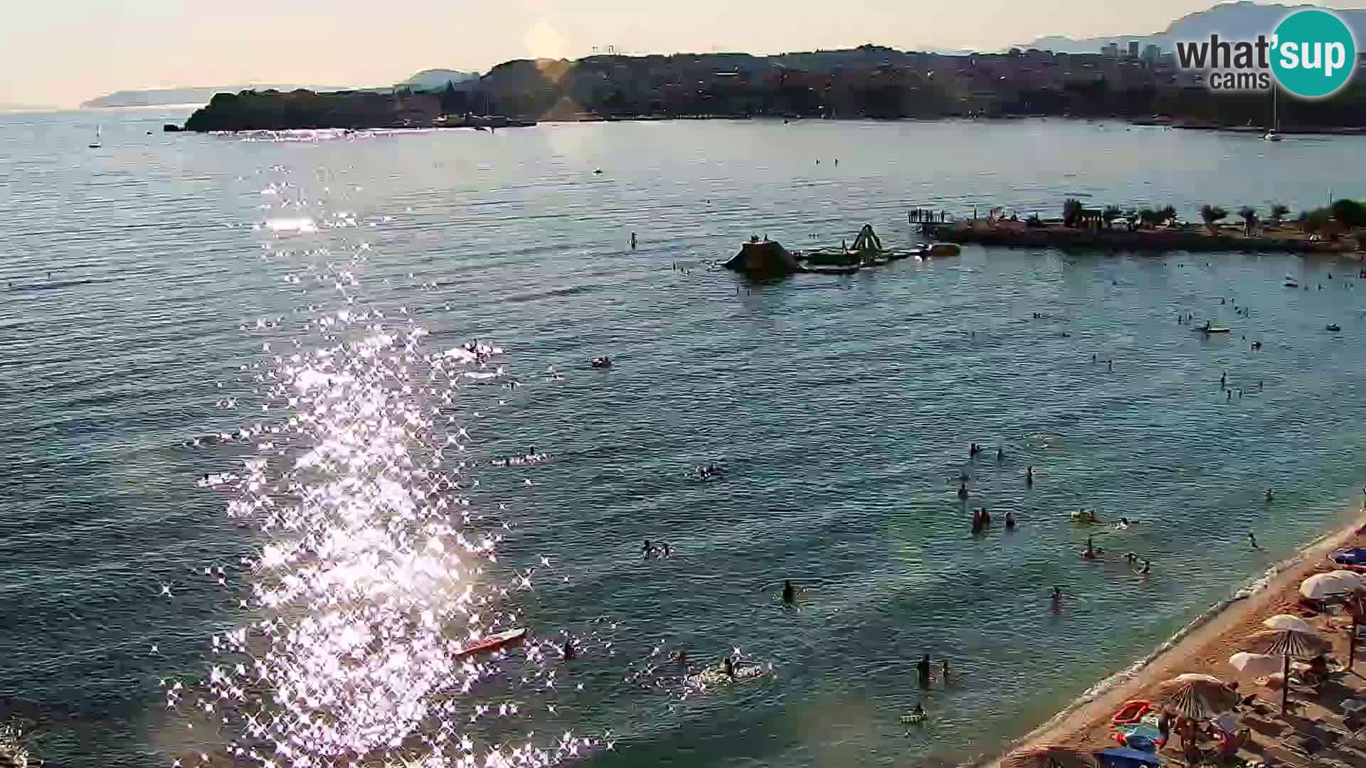 Spletna kamera Plaža Podstrana – Pogled v živo