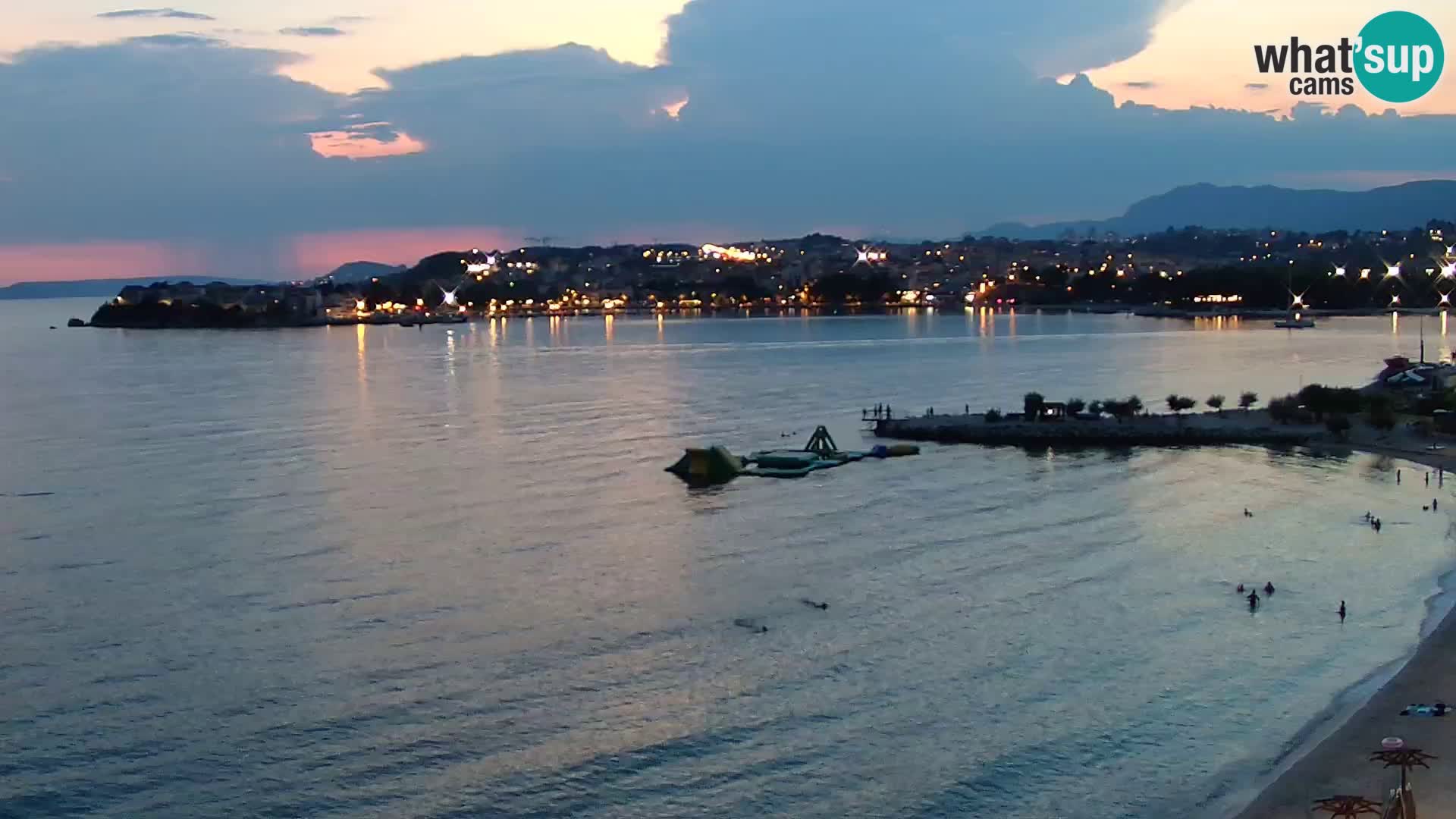 Podstrana Beach Webcam – Live View from Hotel Split