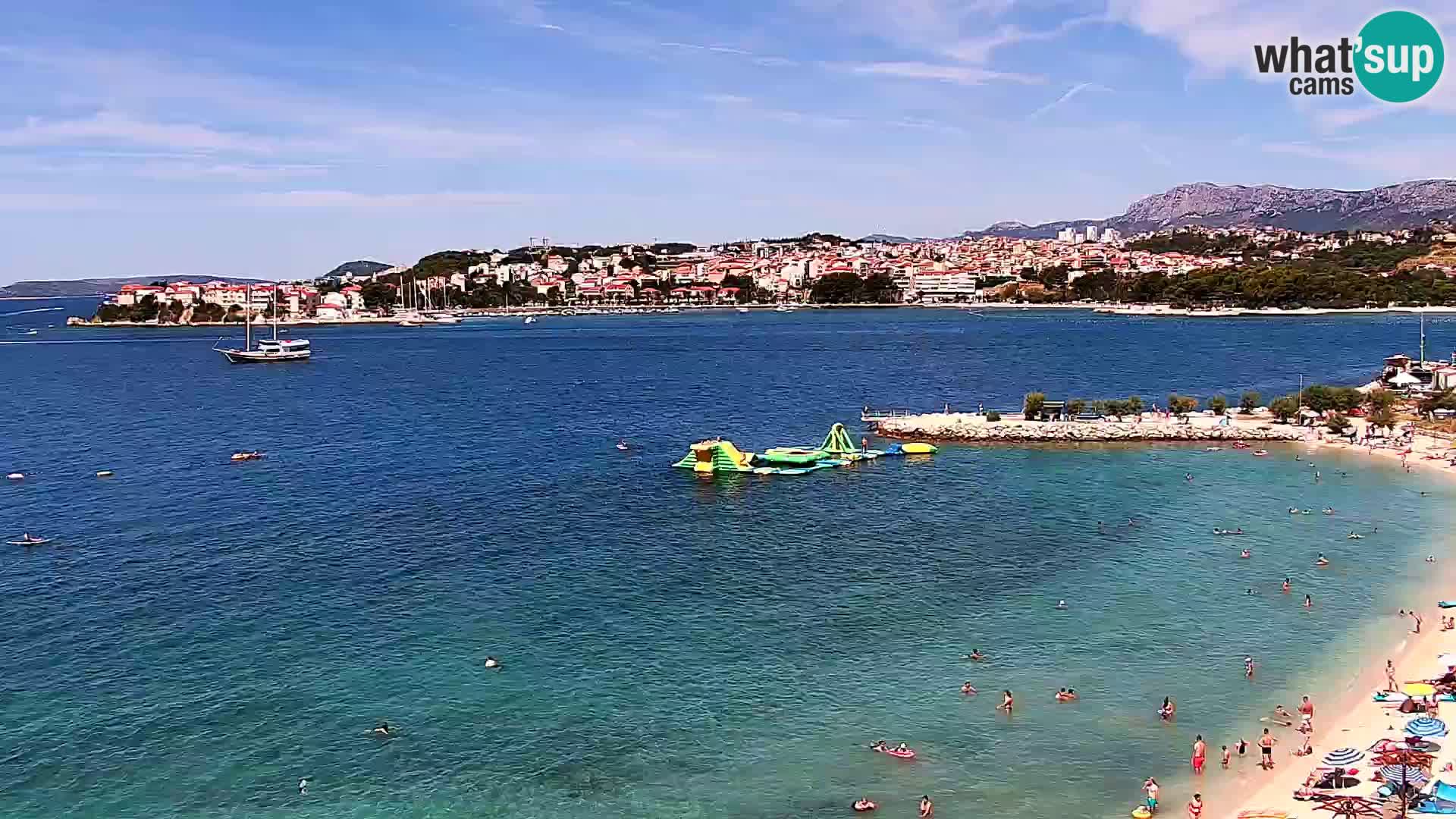Webcam Playa de Podstrana – Vista en directo desde Hotel Split