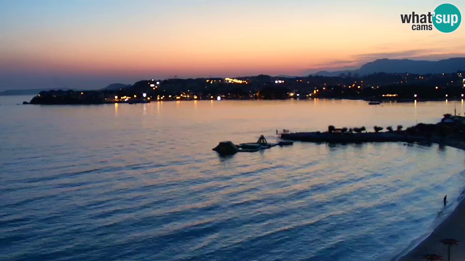 Webcam Spiaggia di Podstrana – Diretta dall’Hotel Split