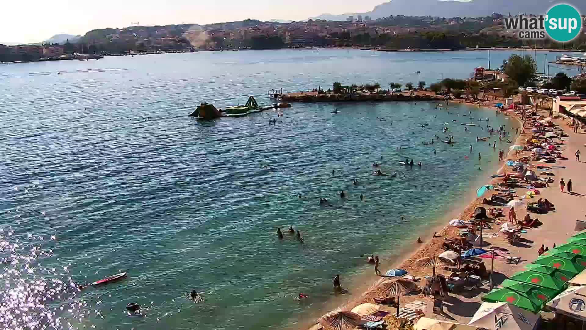Spletna kamera Plaža Podstrana – Pogled v živo