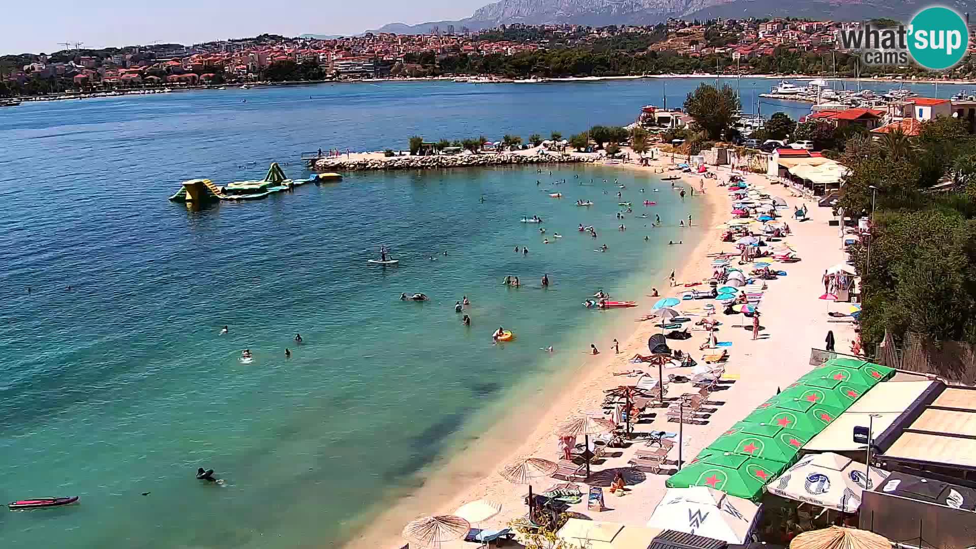 Podstrana Beach Webcam – Live View from Hotel Split