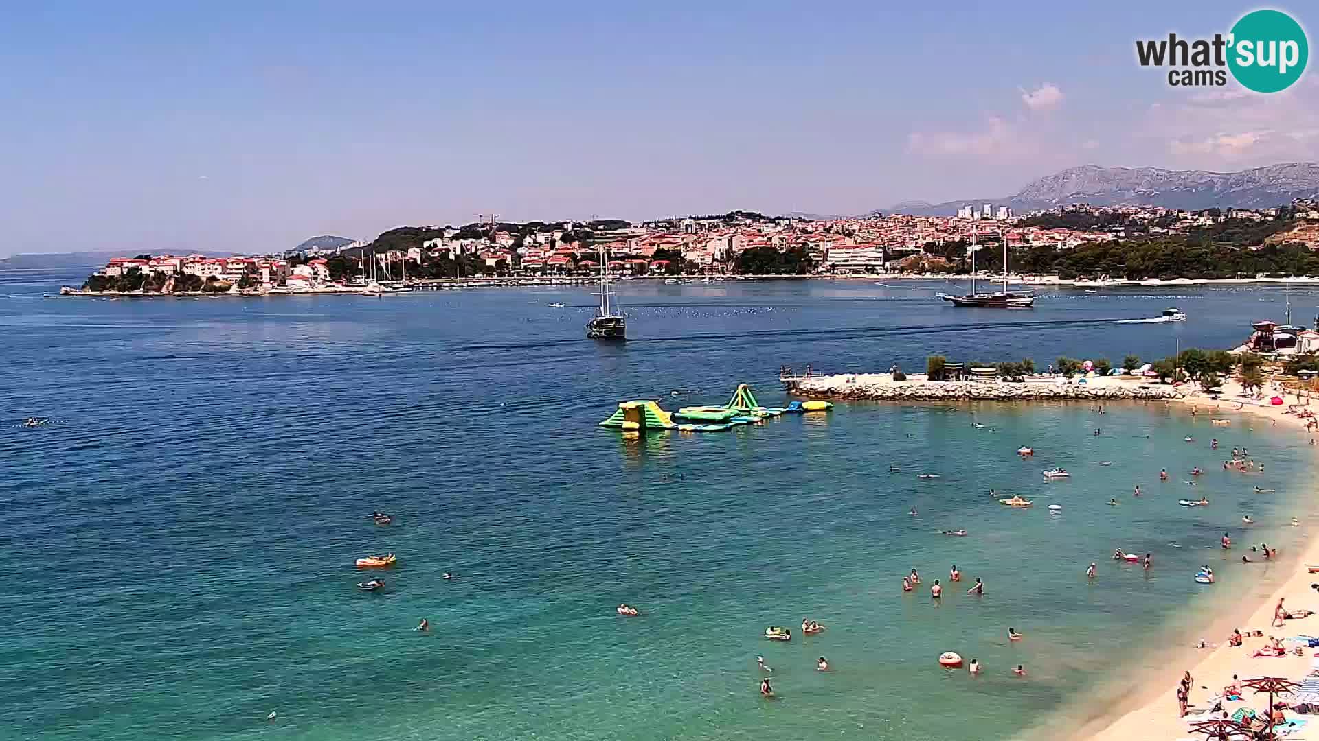 Podstrana Strand Webcam – Liveblick vom Hotel Split