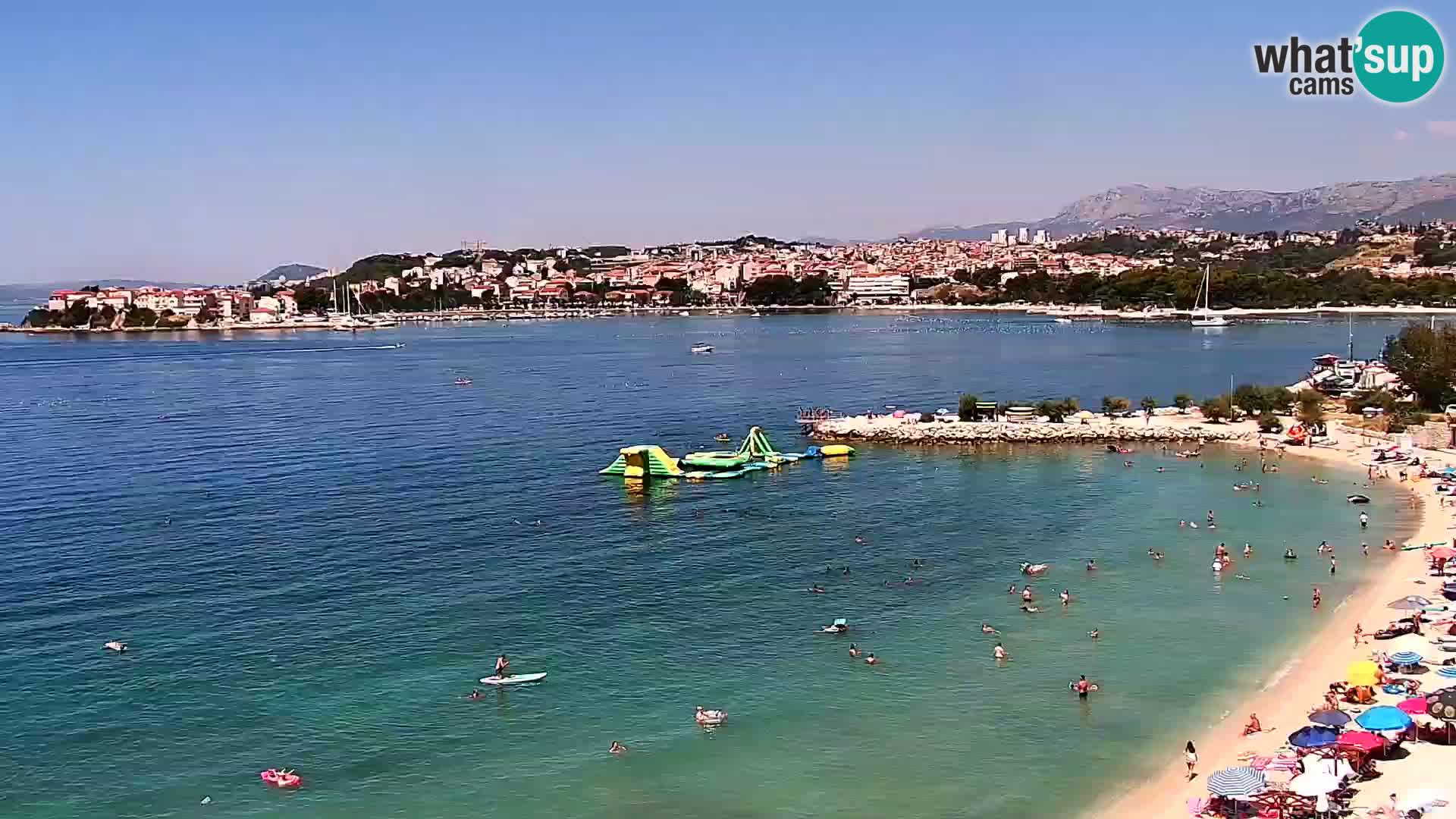 Webcam plage de Podstrana – Vue en direct depuis Hotel Split