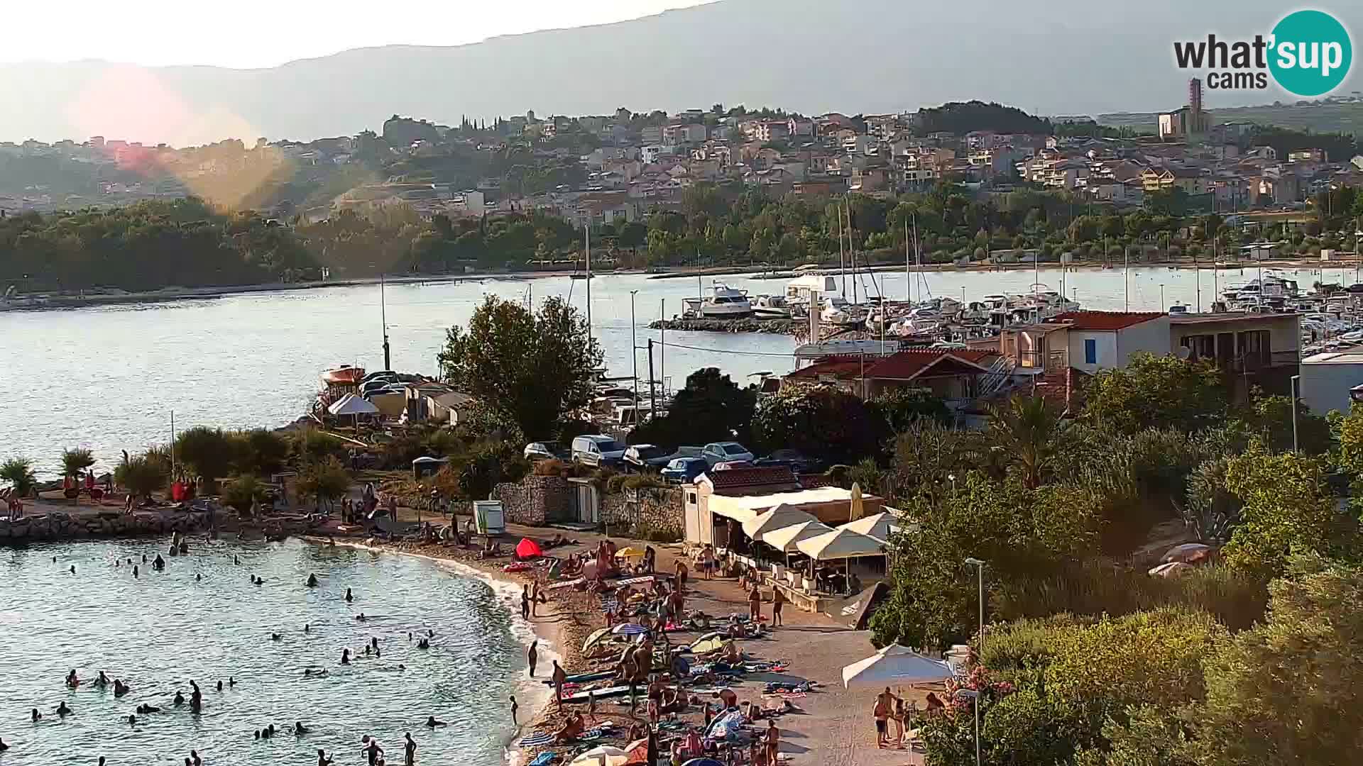 Podstrana Strand Webcam – Liveblick vom Hotel Split