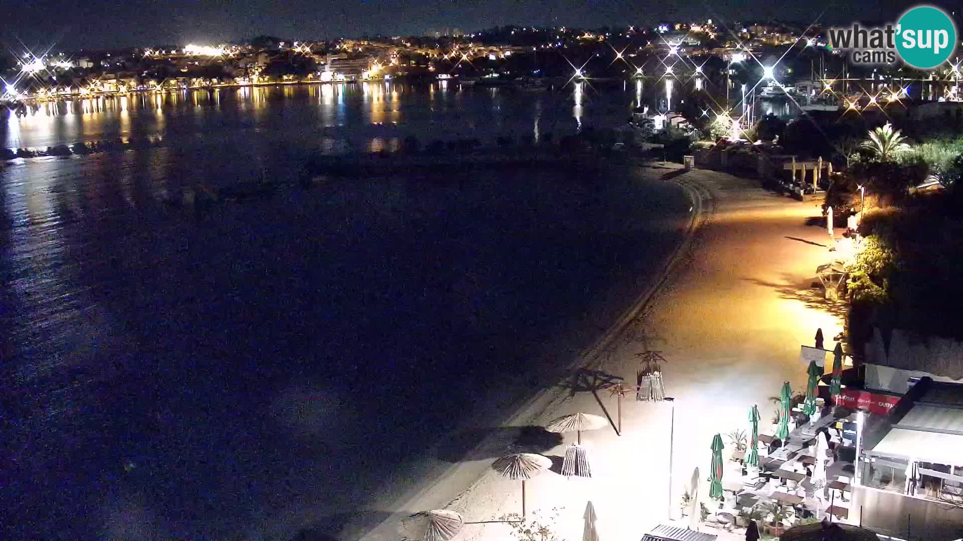 Webcam plage de Podstrana – Vue en direct depuis Hotel Split