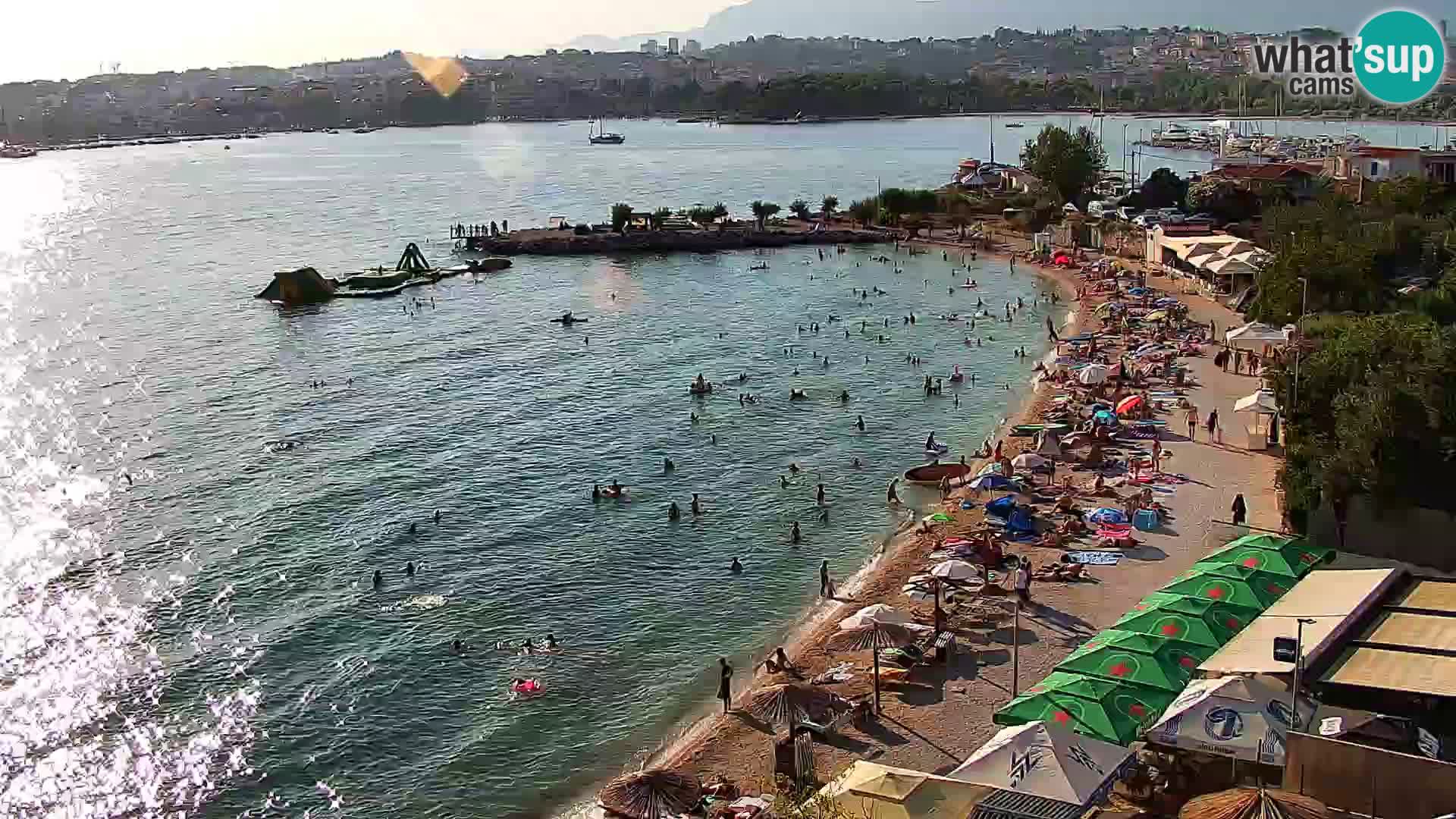 Webcam Playa de Podstrana – Vista en directo desde Hotel Split