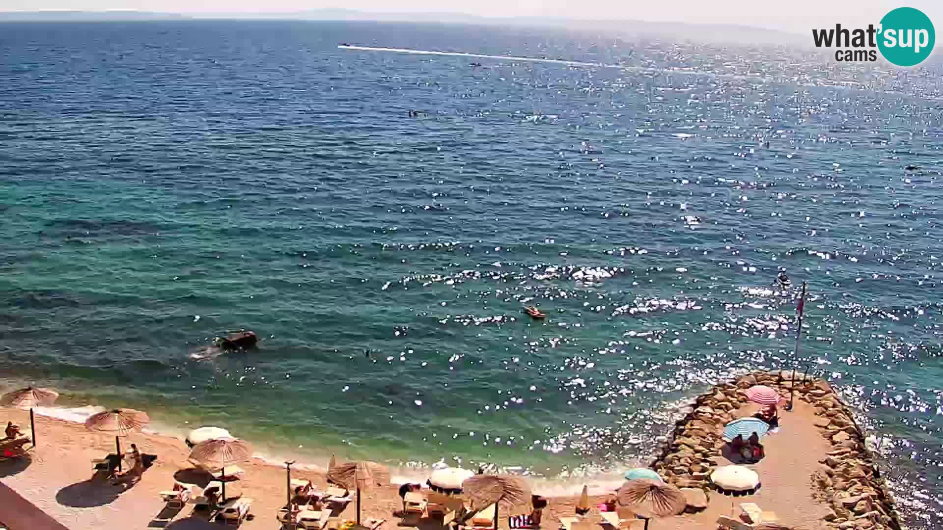 Podstrana Strand Webcam – Liveblick vom Hotel Split