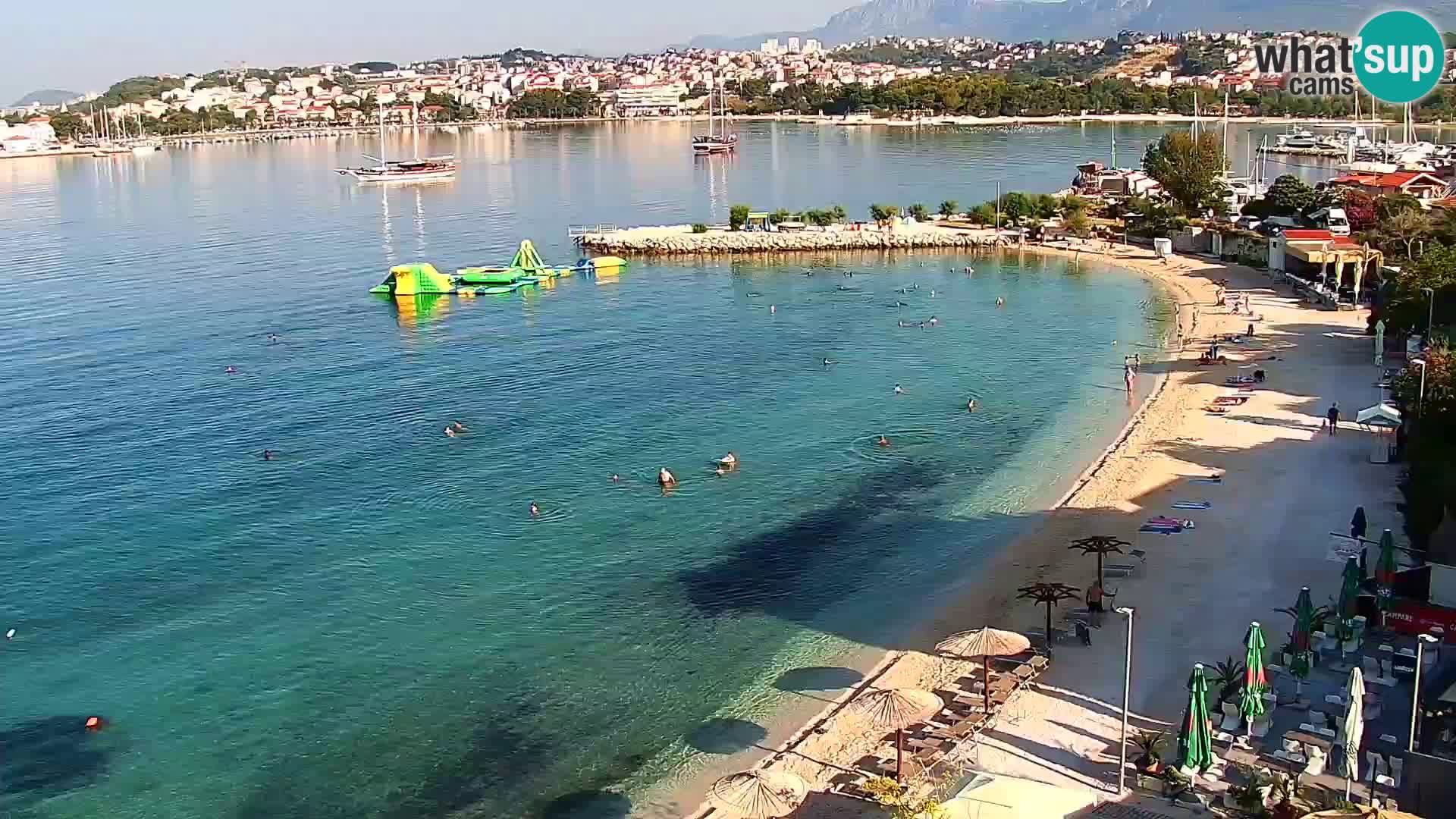 Podstrana Strand Webcam – Liveblick vom Hotel Split
