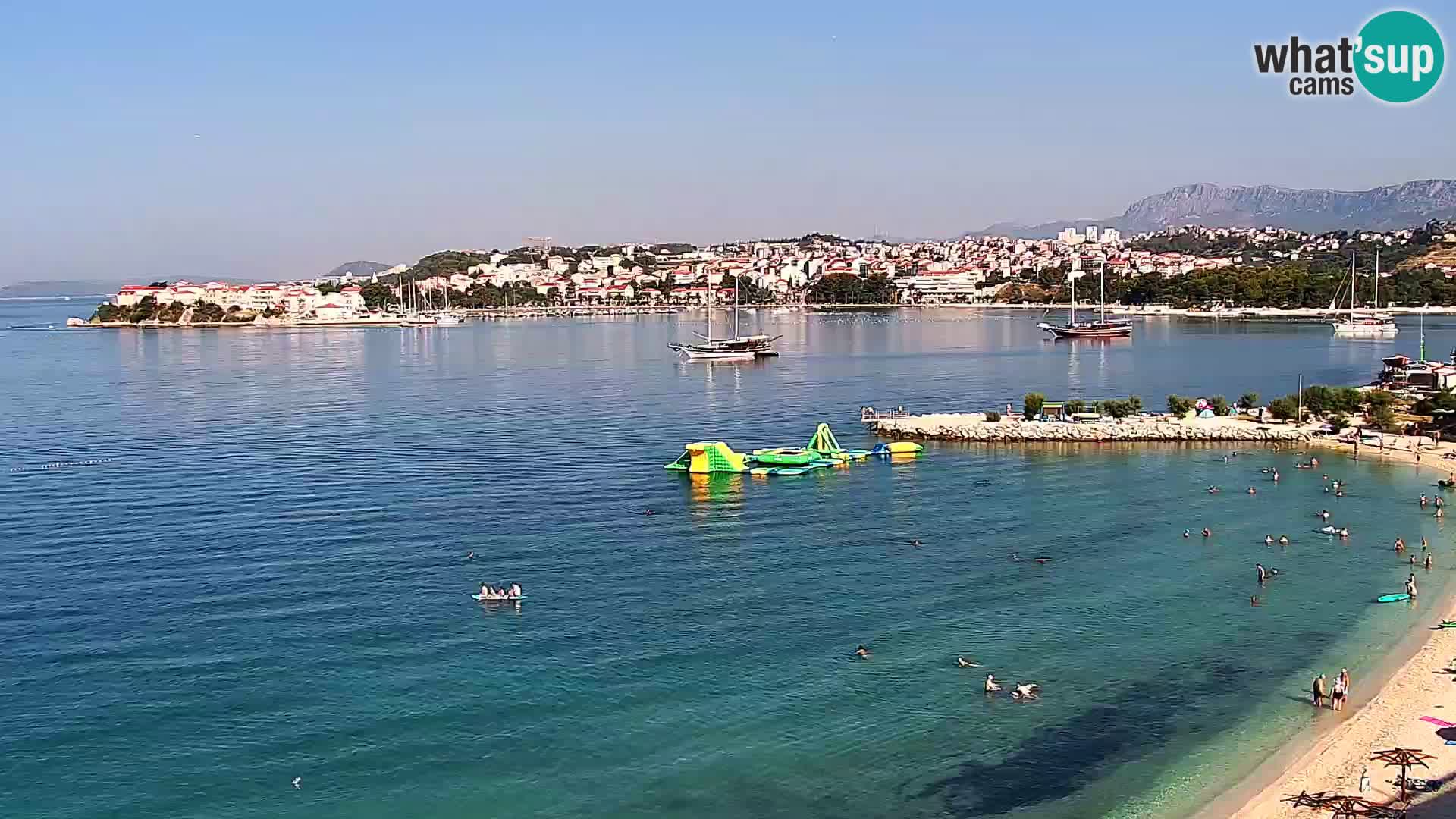 Podstrana Strand Webcam – Liveblick vom Hotel Split