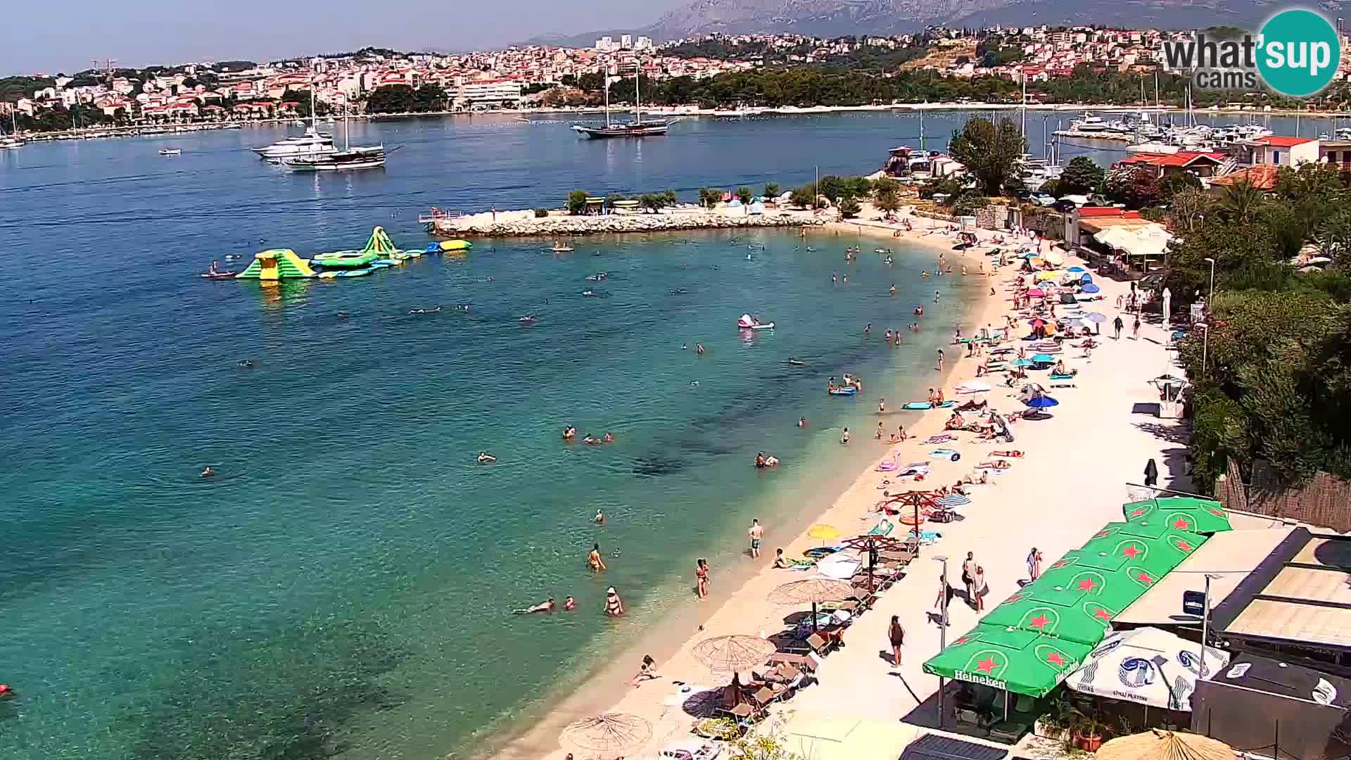 Podstrana Strand Webcam – Liveblick vom Hotel Split