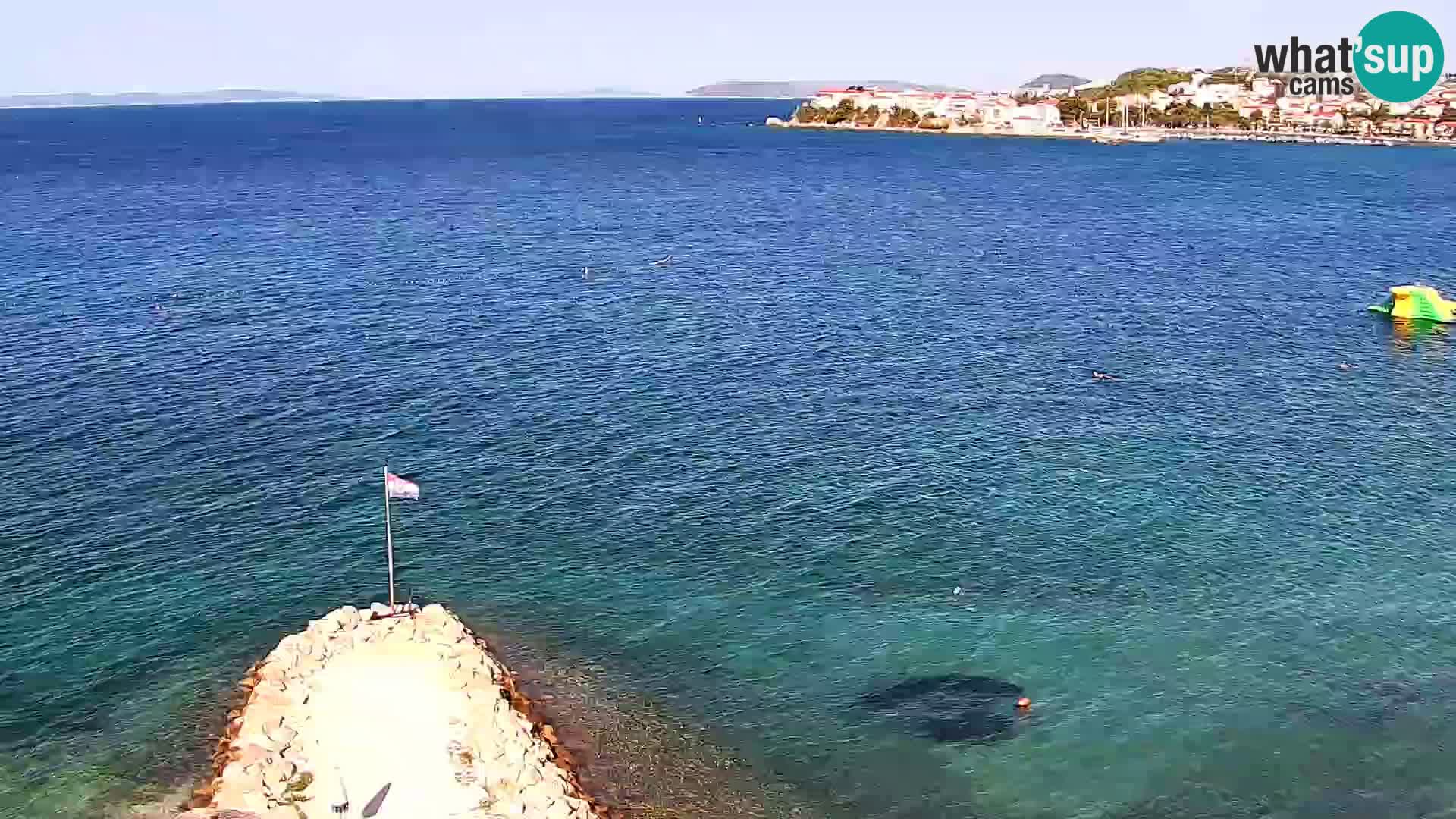 Webcam plage de Podstrana – Vue en direct depuis Hotel Split