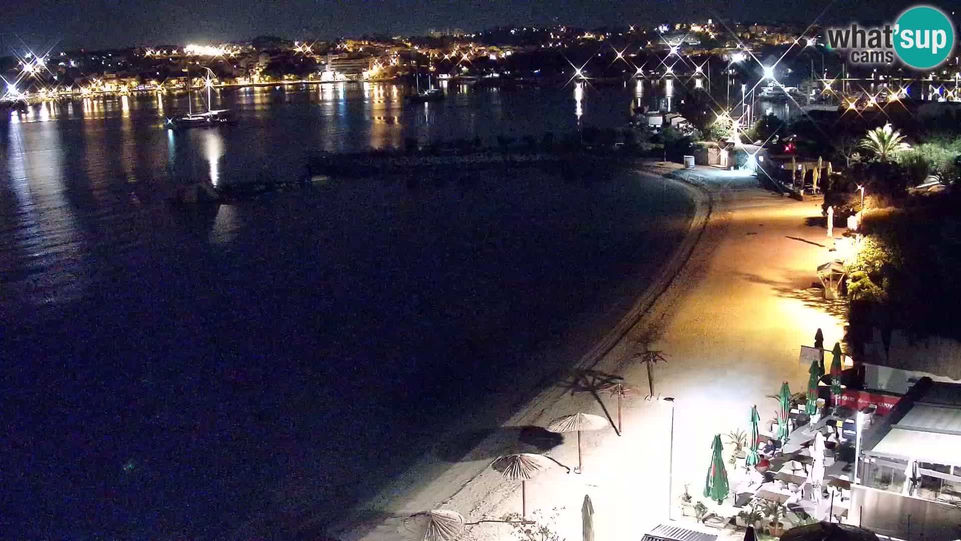 Webcam plage de Podstrana – Vue en direct depuis Hotel Split