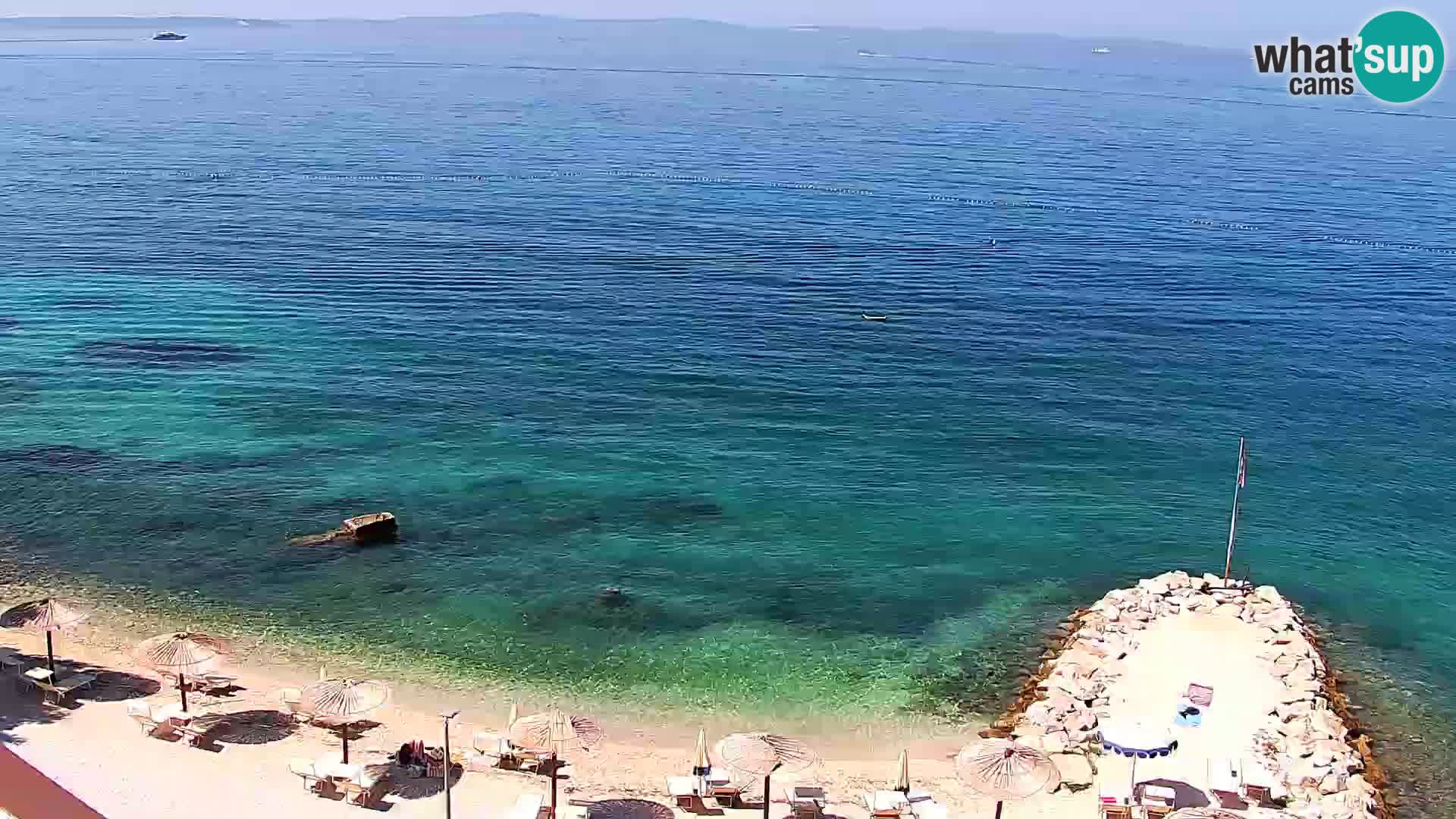 Webcam Playa de Podstrana – Vista en directo desde Hotel Split