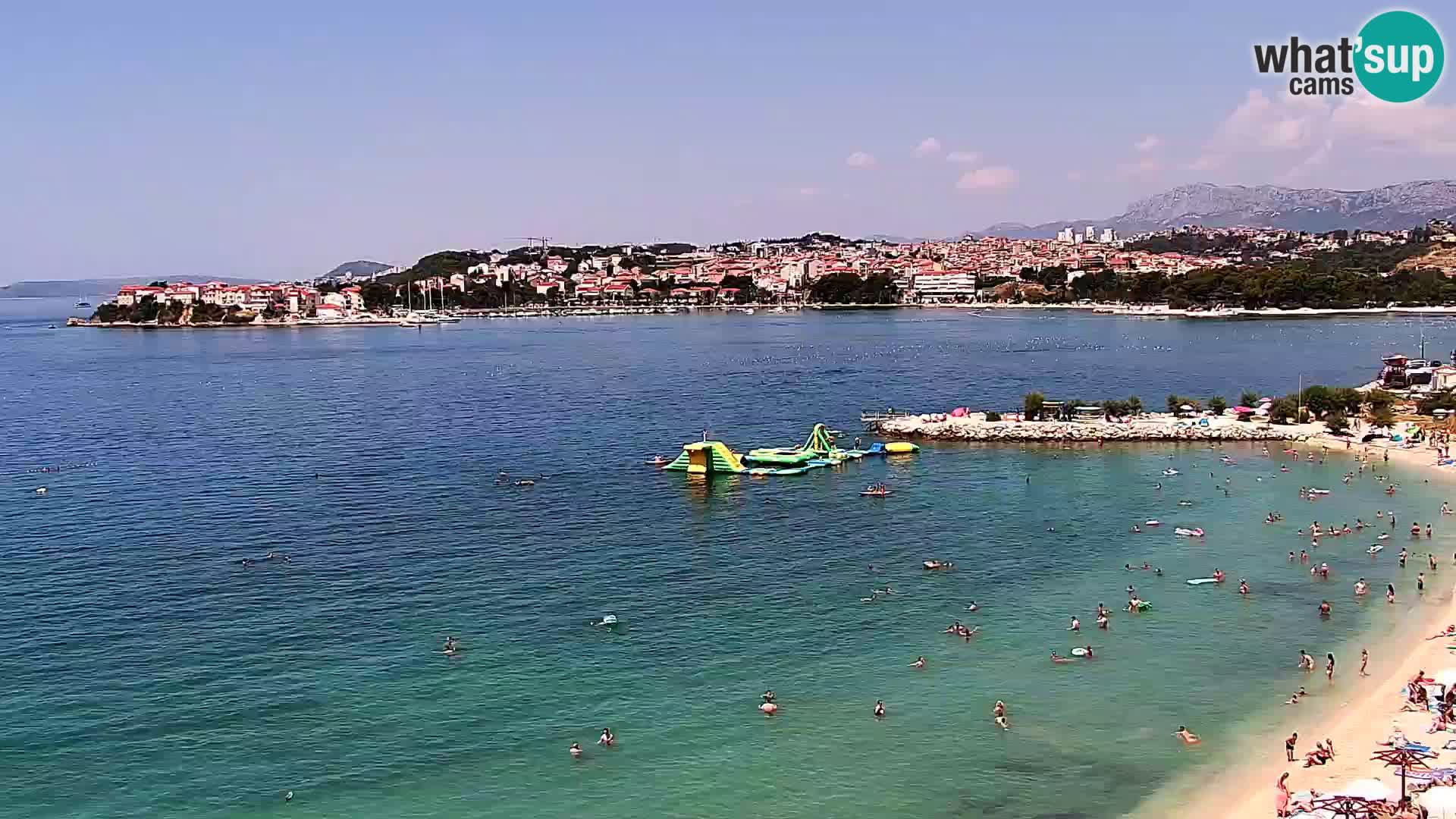 Webcam Playa de Podstrana – Vista en directo desde Hotel Split