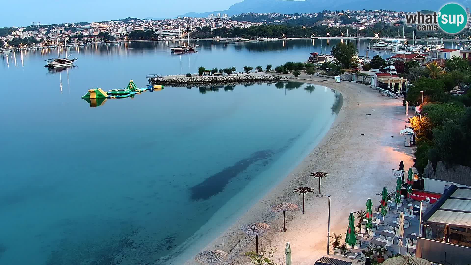 Podstrana Strand Webcam – Liveblick vom Hotel Split
