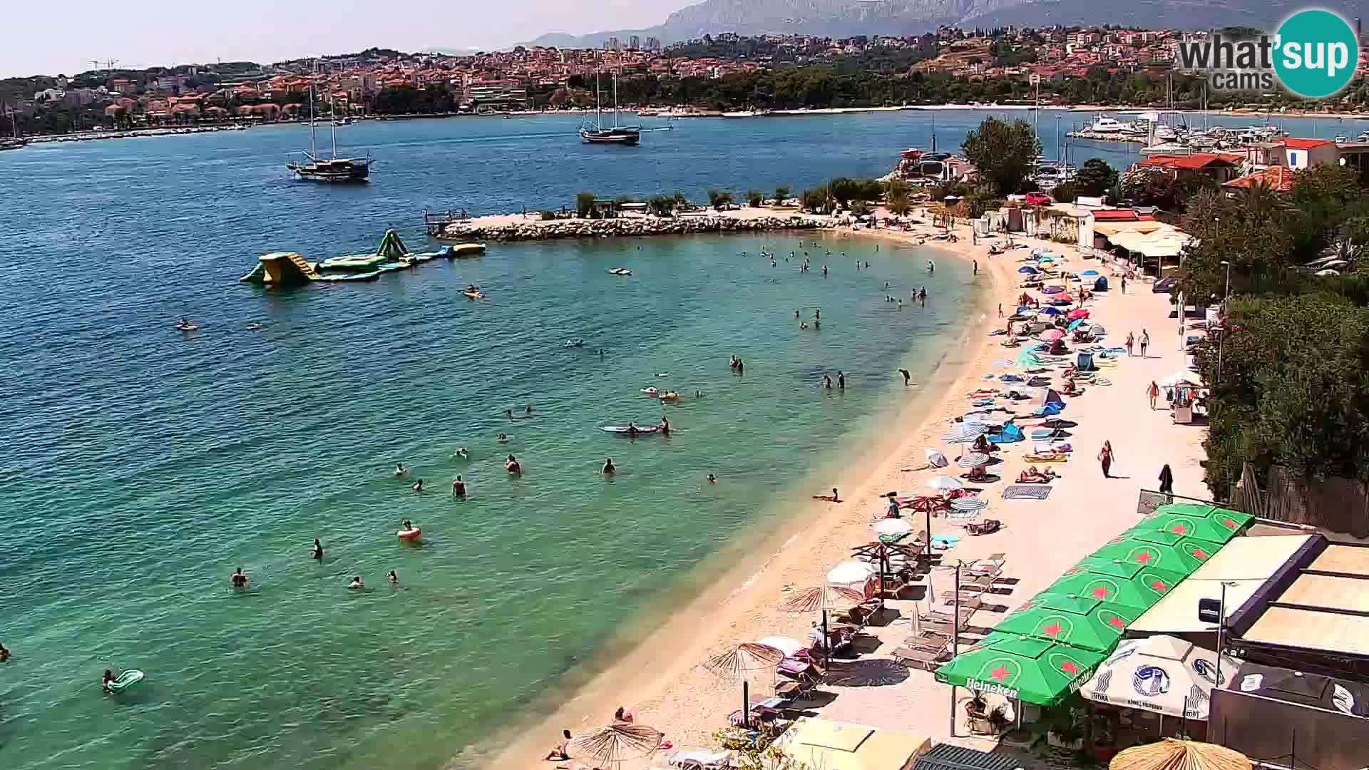 Podstrana Beach Webcam – Live View from Hotel Split