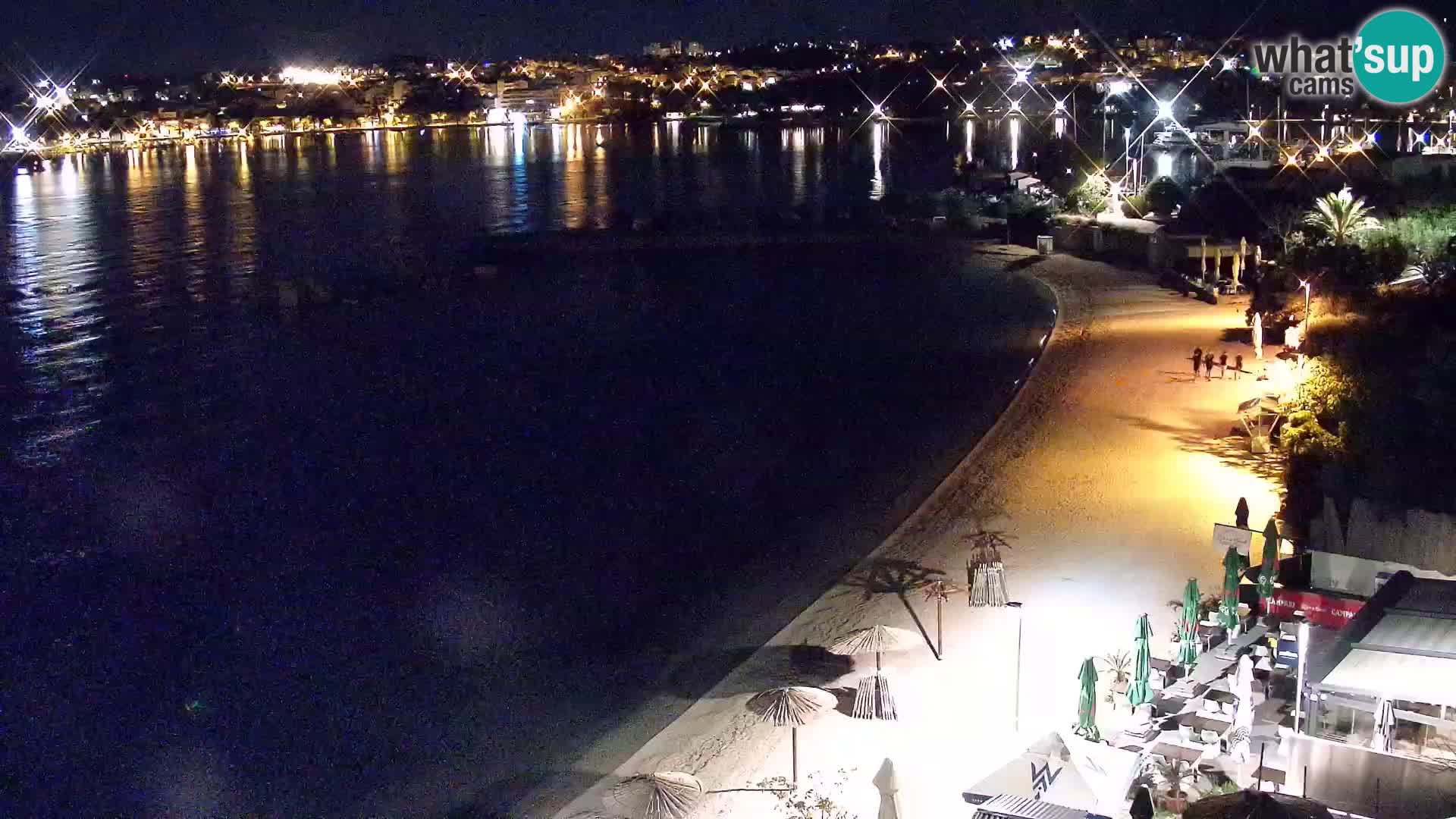 Web kamera Plaža Podstrana – Pogled uživo