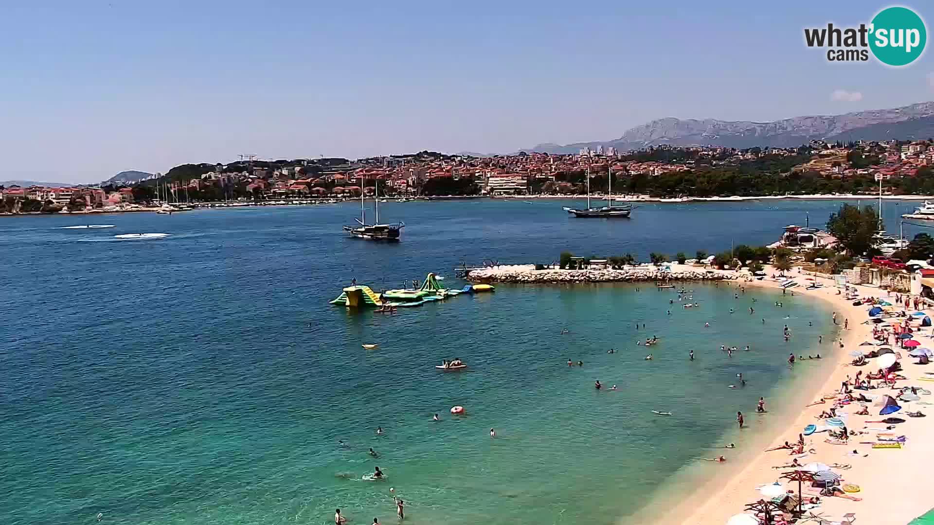 Webcam Playa de Podstrana – Vista en directo desde Hotel Split