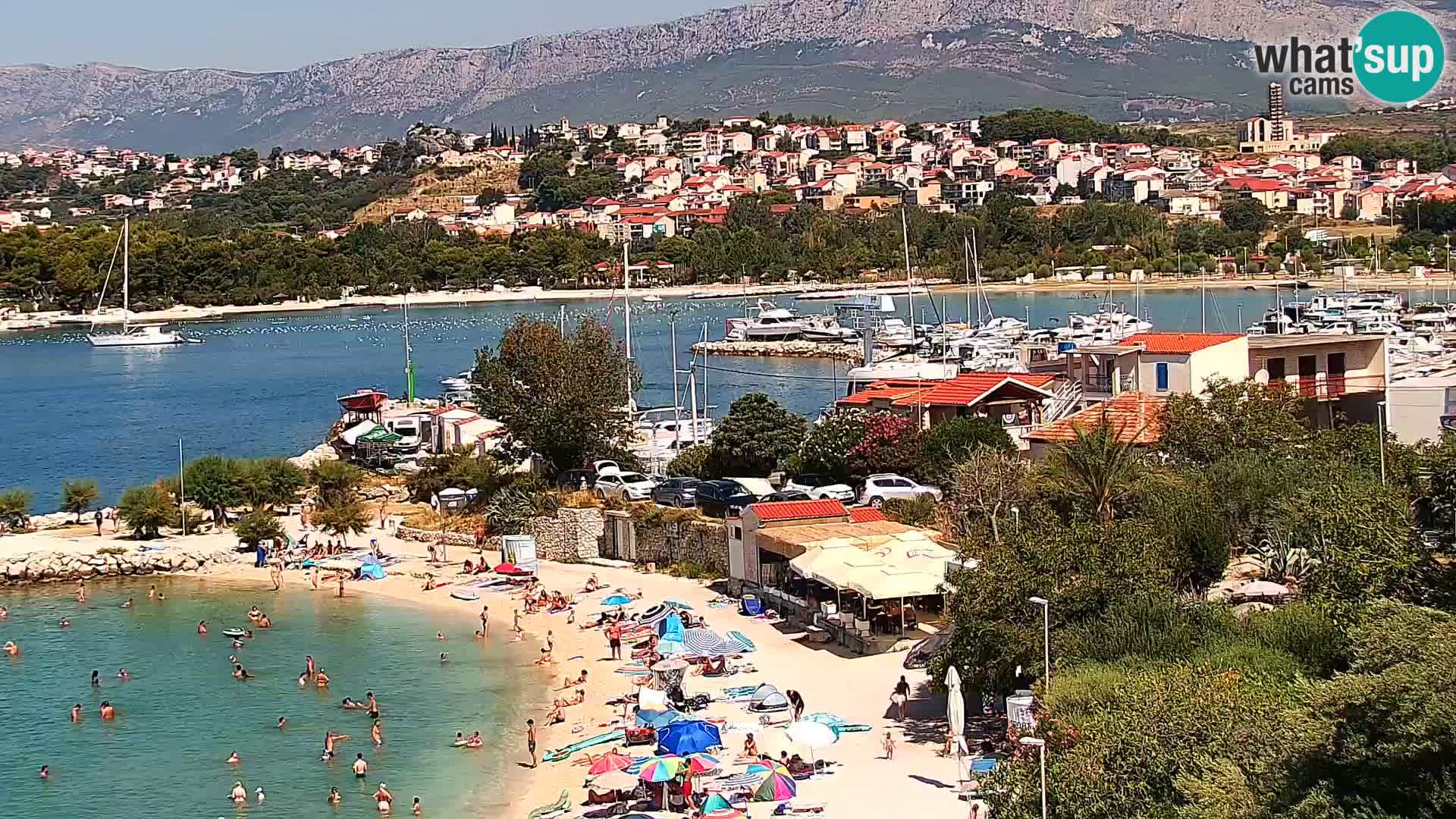 Podstrana Strand Webcam – Liveblick vom Hotel Split