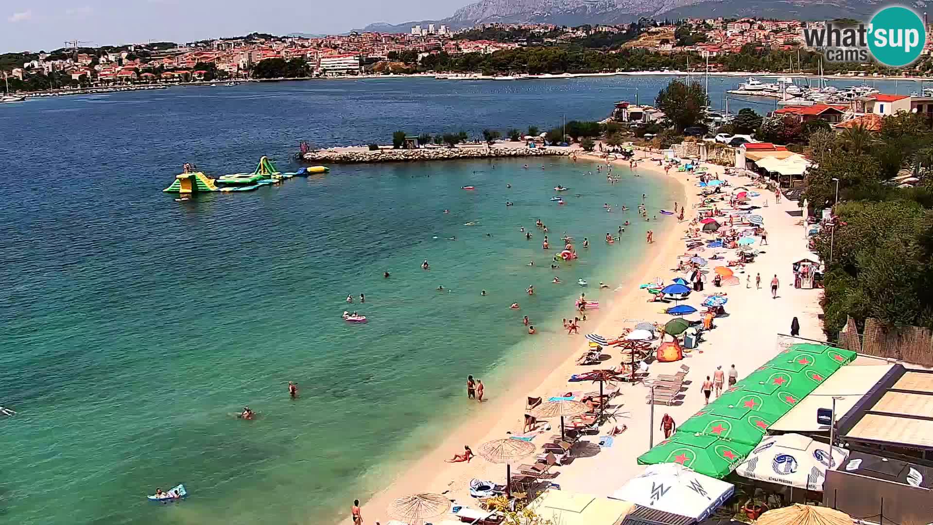 Webcam Spiaggia di Podstrana – Diretta dall’Hotel Split