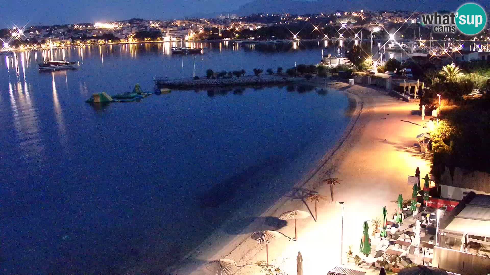 Web kamera Plaža Podstrana – Pogled uživo