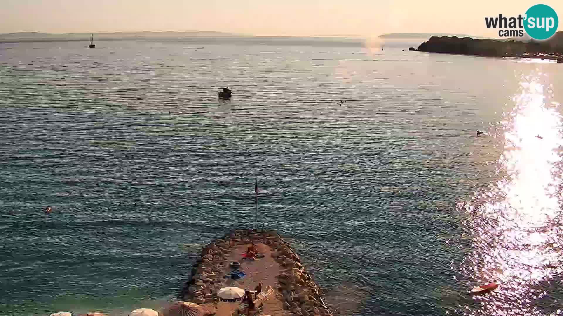 Webcam plage de Podstrana – Vue en direct depuis Hotel Split