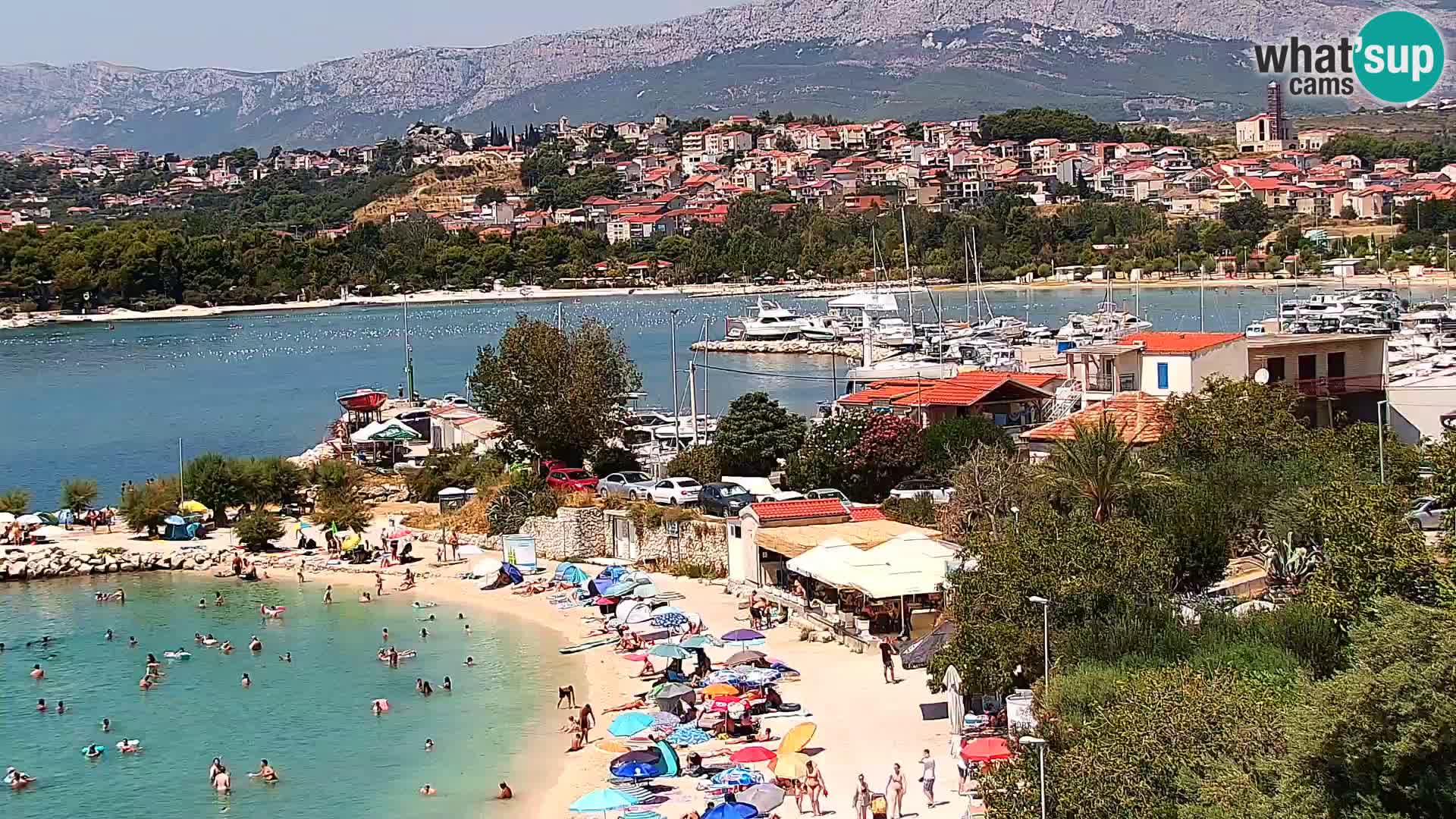 Podstrana Beach Webcam – Live View from Hotel Split