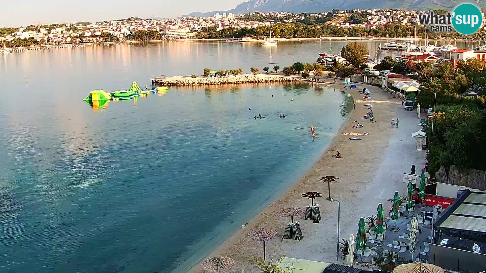 Podstrana Beach Webcam – Live View from Hotel Split