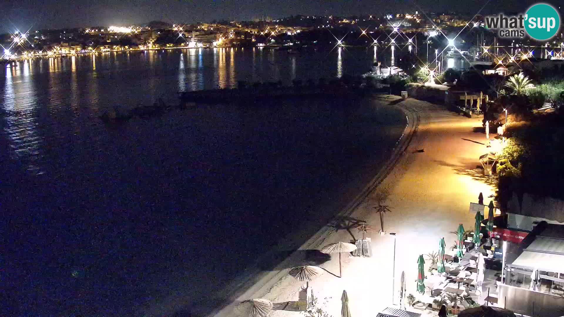 Webcam plage de Podstrana – Vue en direct depuis Hotel Split