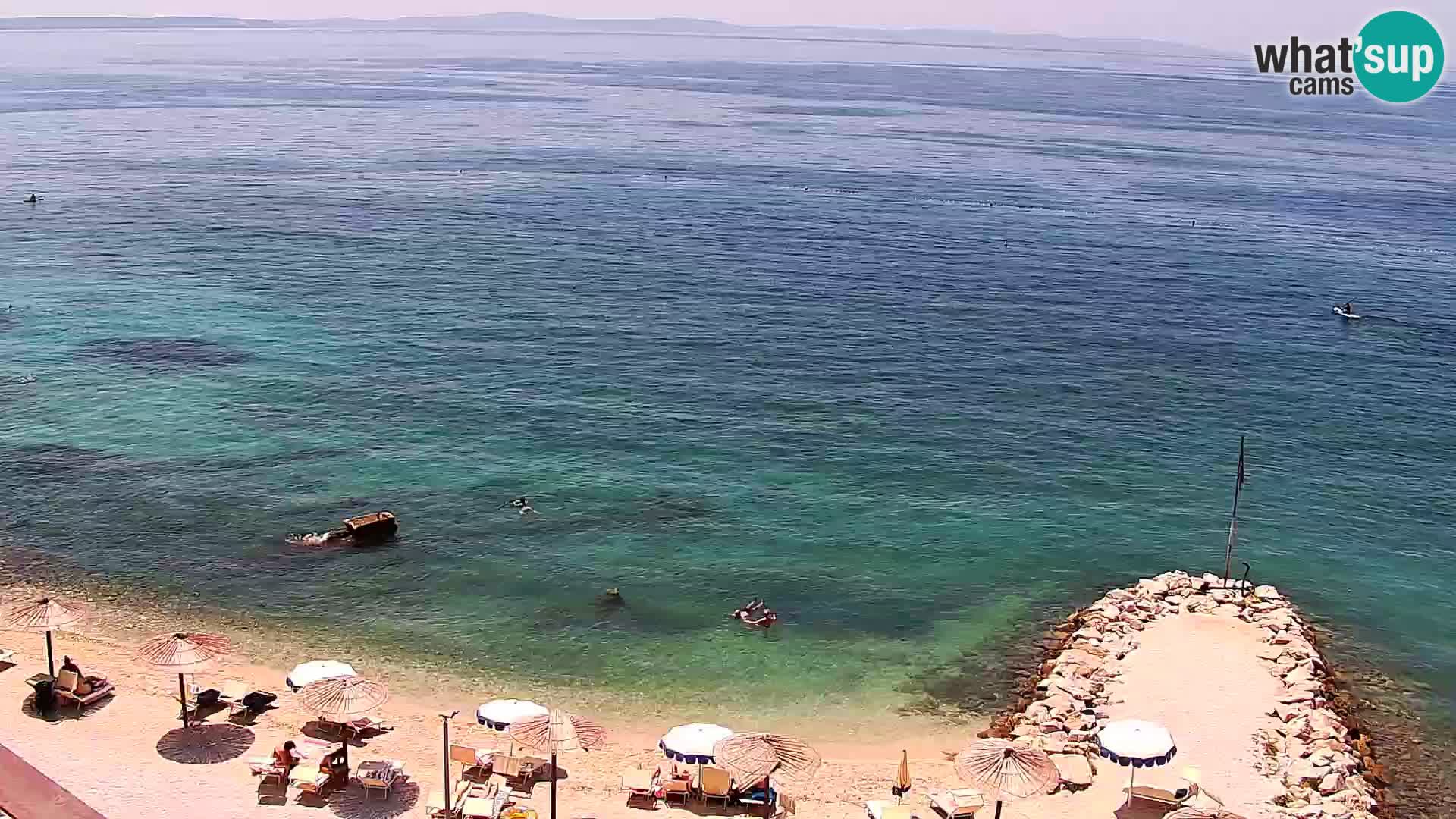 Webcam Spiaggia di Podstrana – Diretta dall’Hotel Split