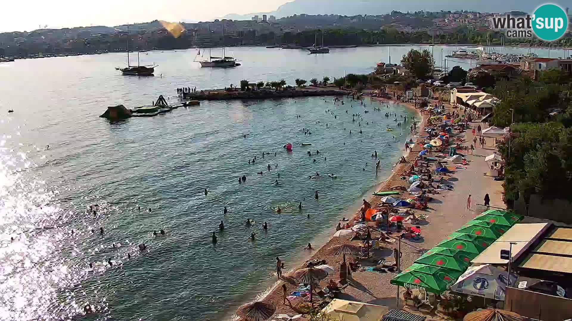 Podstrana Beach Webcam – Live View from Hotel Split