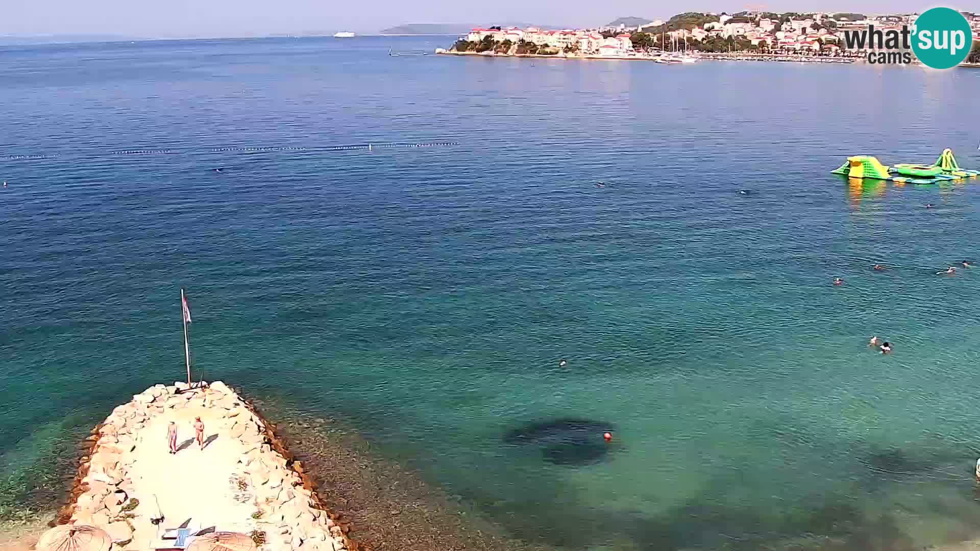 Webcam plage de Podstrana – Vue en direct depuis Hotel Split