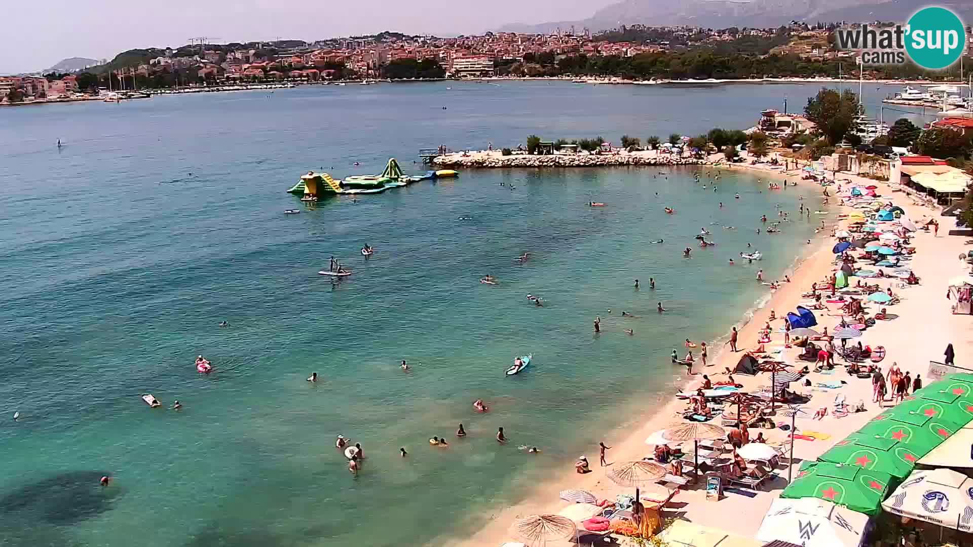 Podstrana Strand Webcam – Liveblick vom Hotel Split