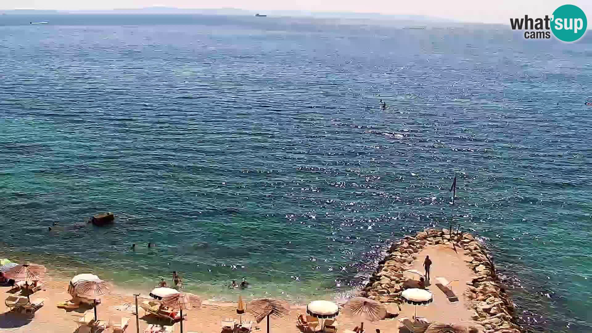 Podstrana Beach Webcam – Live View from Hotel Split
