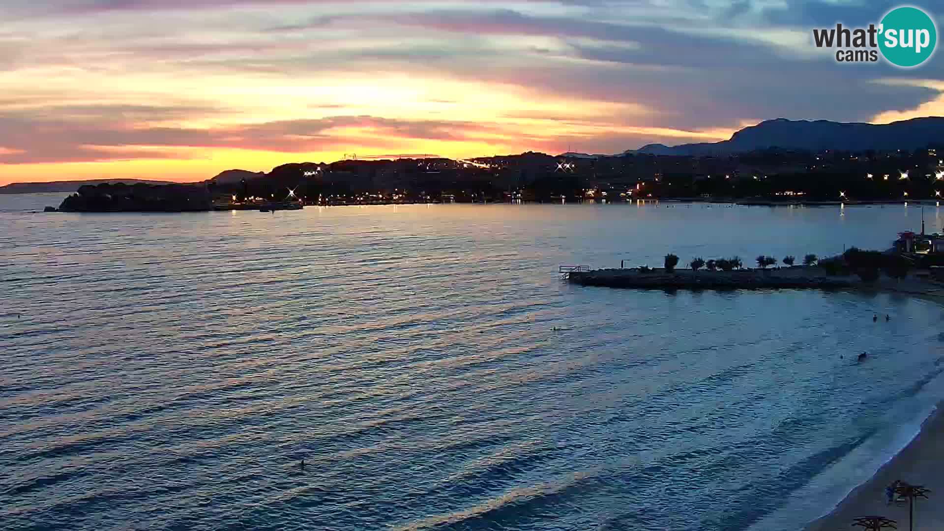 Podstrana Strand Webcam – Liveblick vom Hotel Split