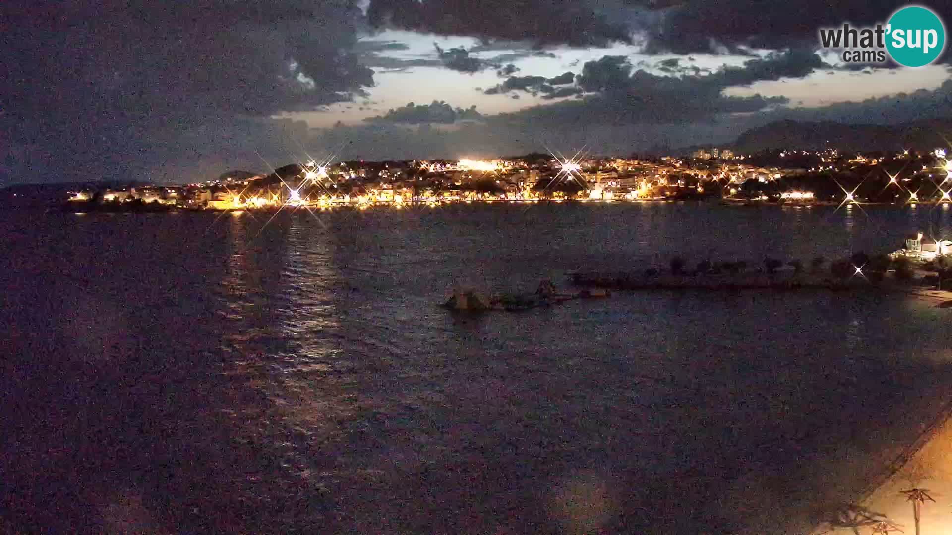 Podstrana Strand Webcam – Liveblick vom Hotel Split