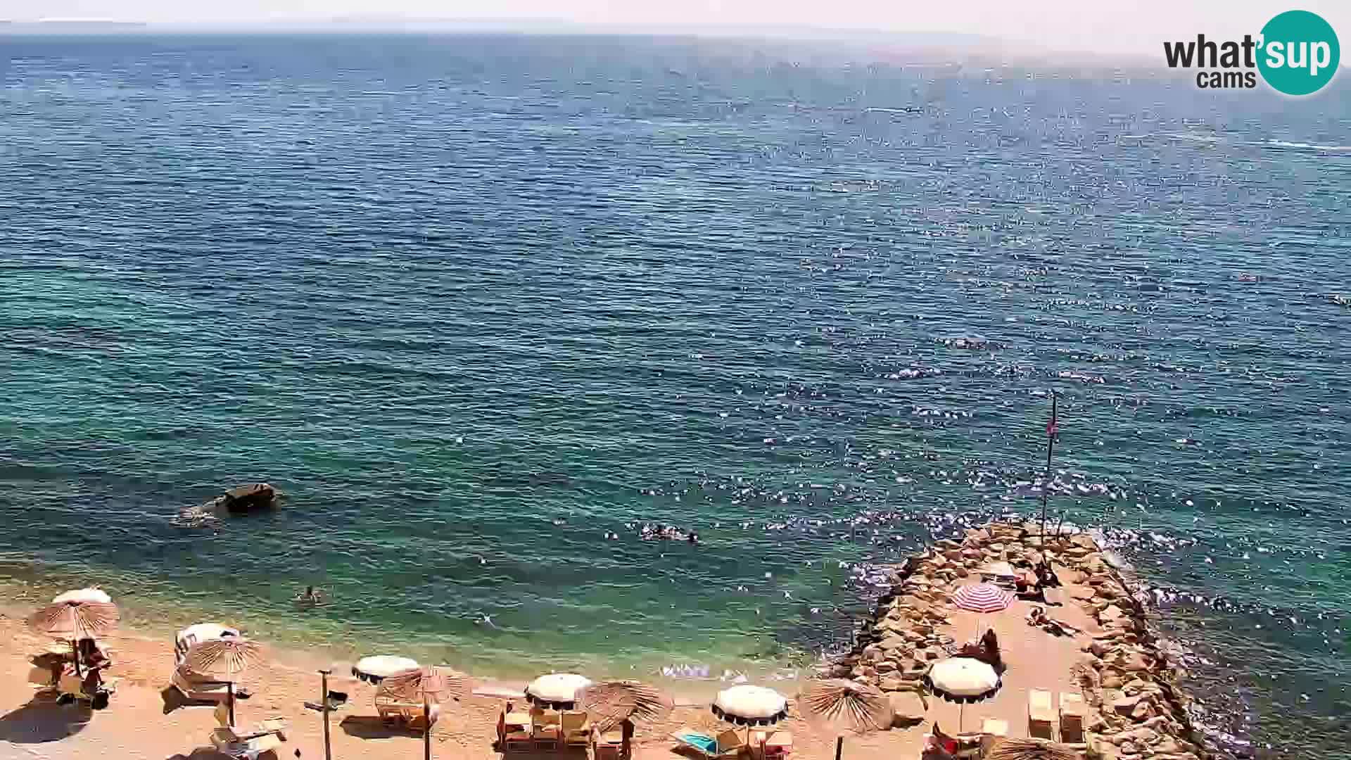 Webcam Spiaggia di Podstrana – Diretta dall’Hotel Split