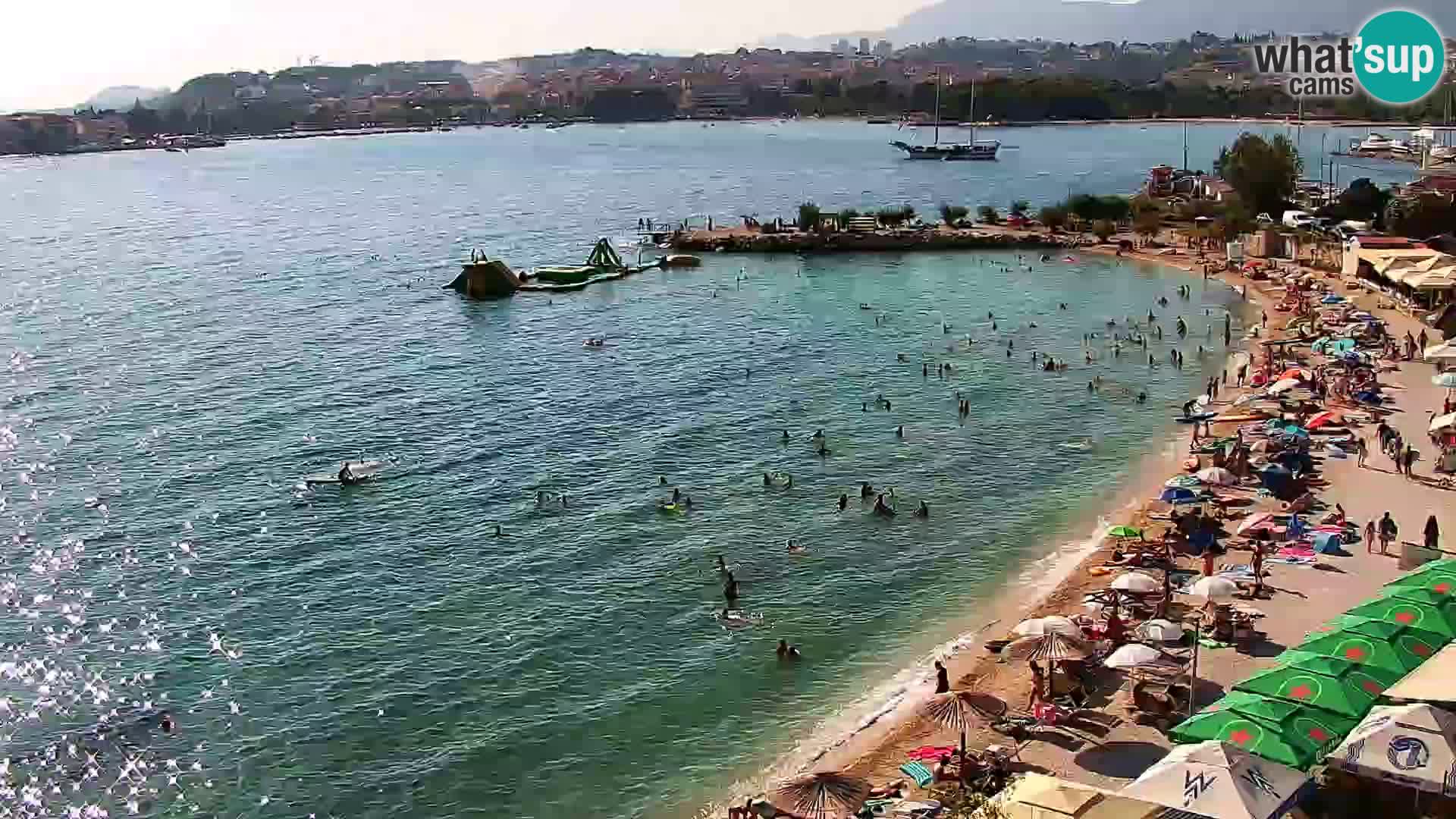 Web kamera Plaža Podstrana – Pogled uživo