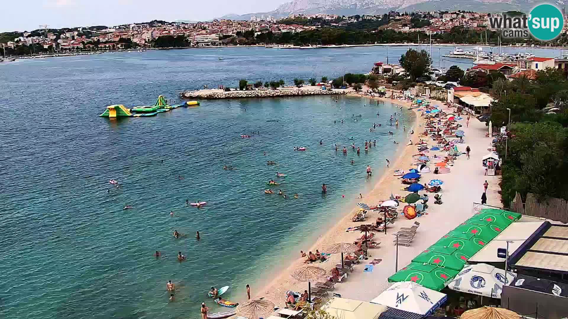 Webcam Playa de Podstrana – Vista en directo desde Hotel Split