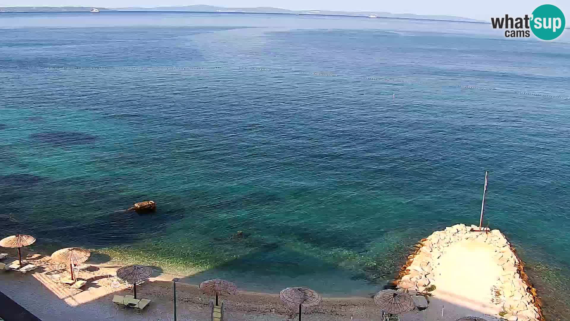 Podstrana Strand Webcam – Liveblick vom Hotel Split